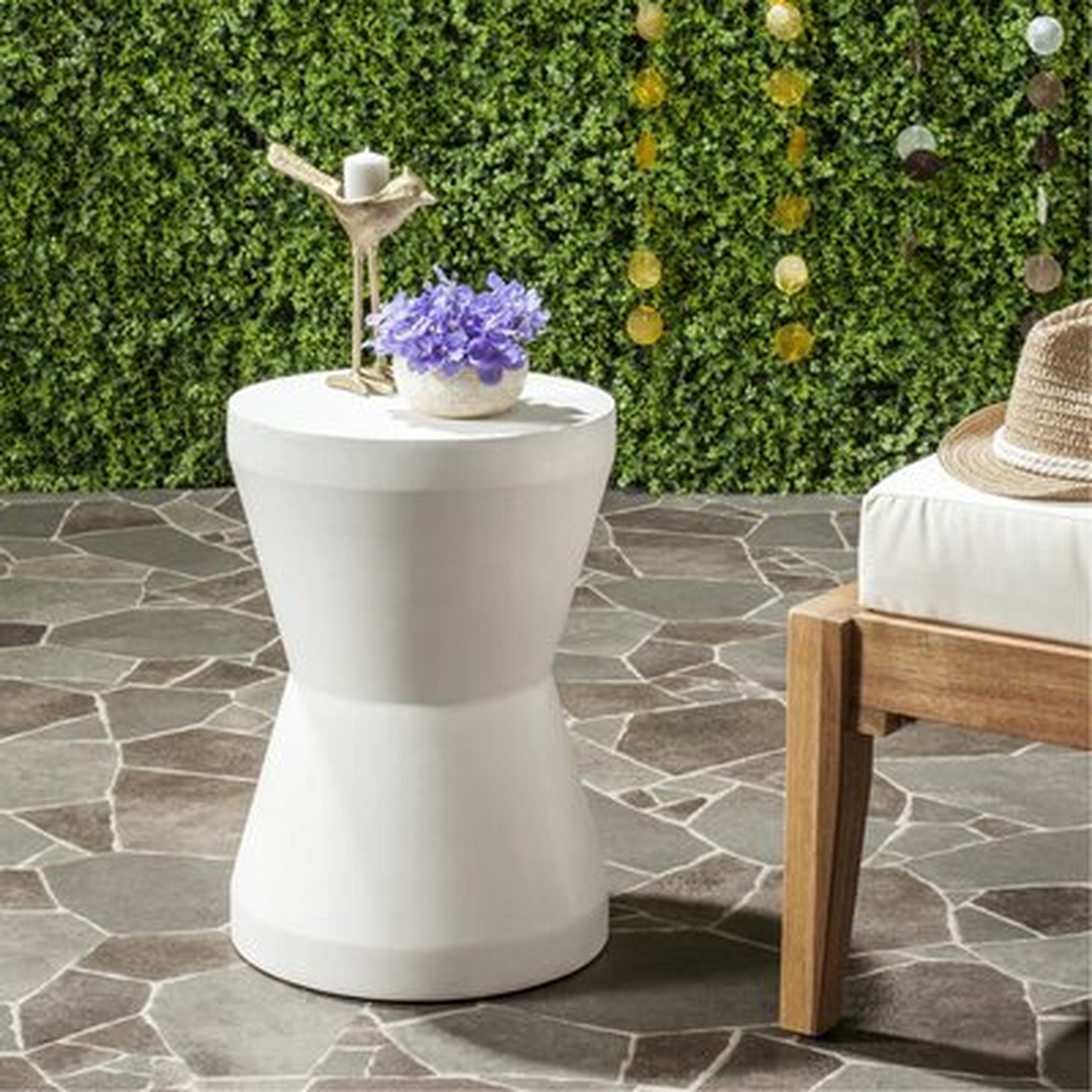 Durwood Block End Table - Wayfair