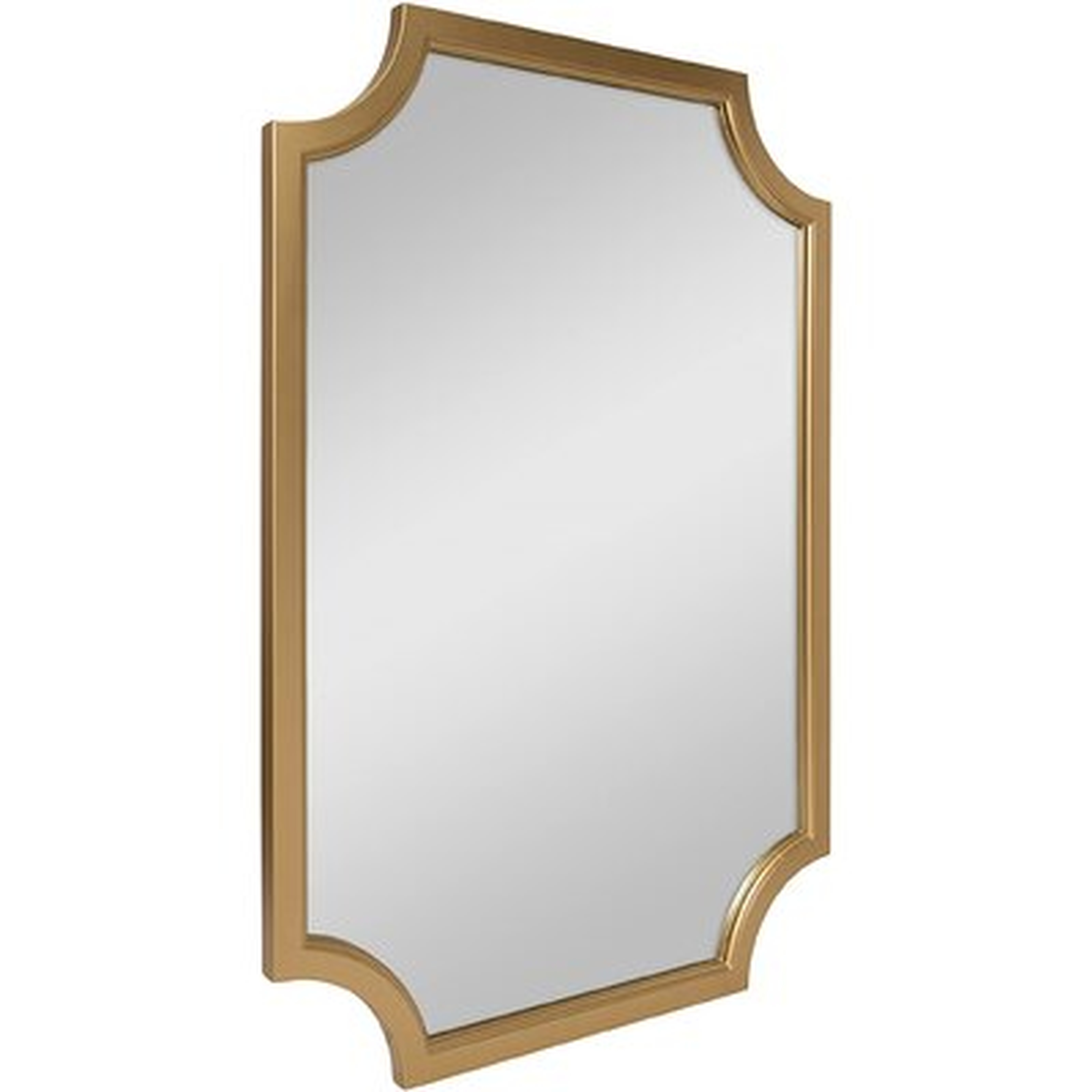 Modern Scallop Wall Mirror - Wayfair