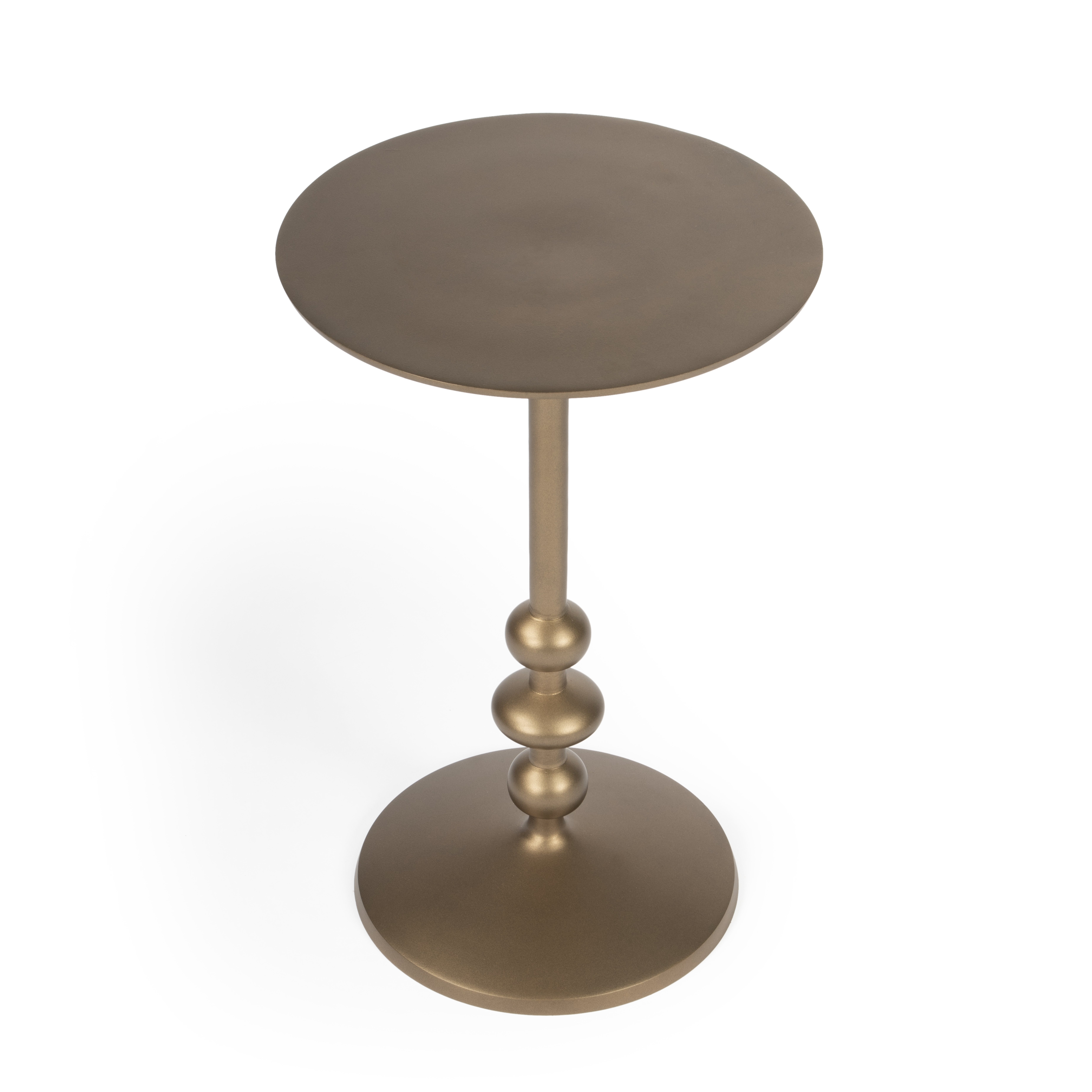Zora Gold Powder Side Table - Butler Specialty Co.
