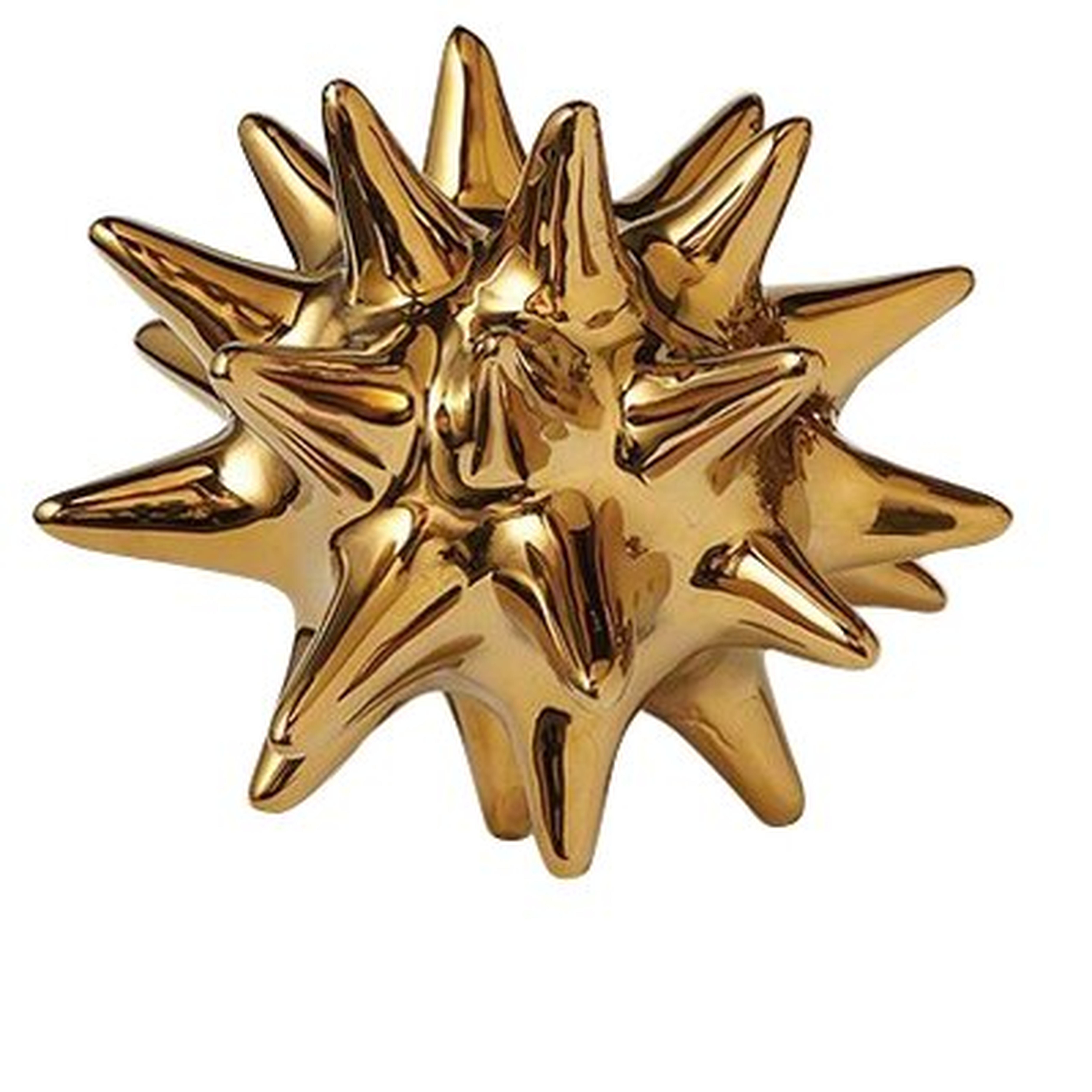 Chaidez Urchin Shiny Gold Object - AllModern