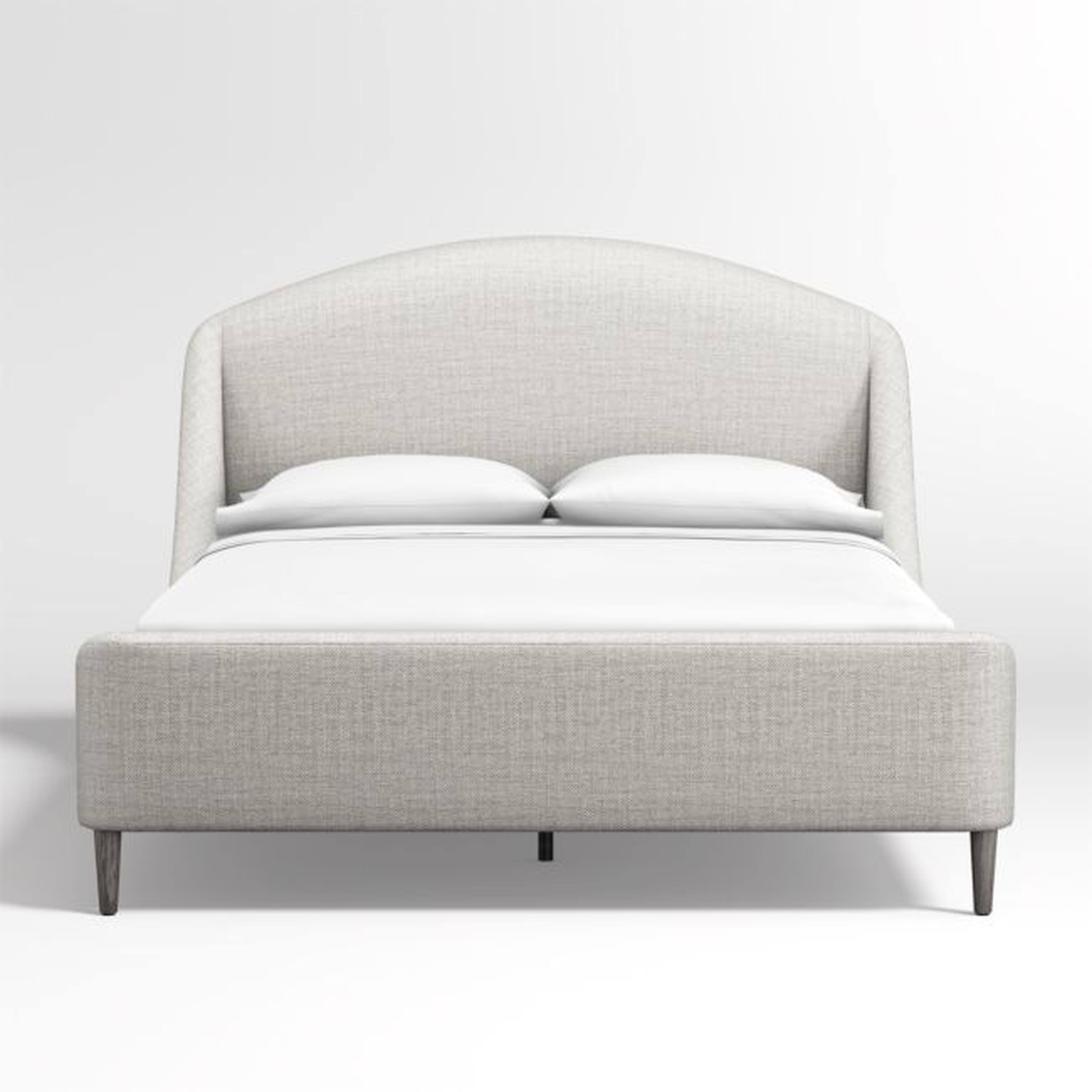 Lafayette Mist Upholstered Queen Bed - Crate and Barrel