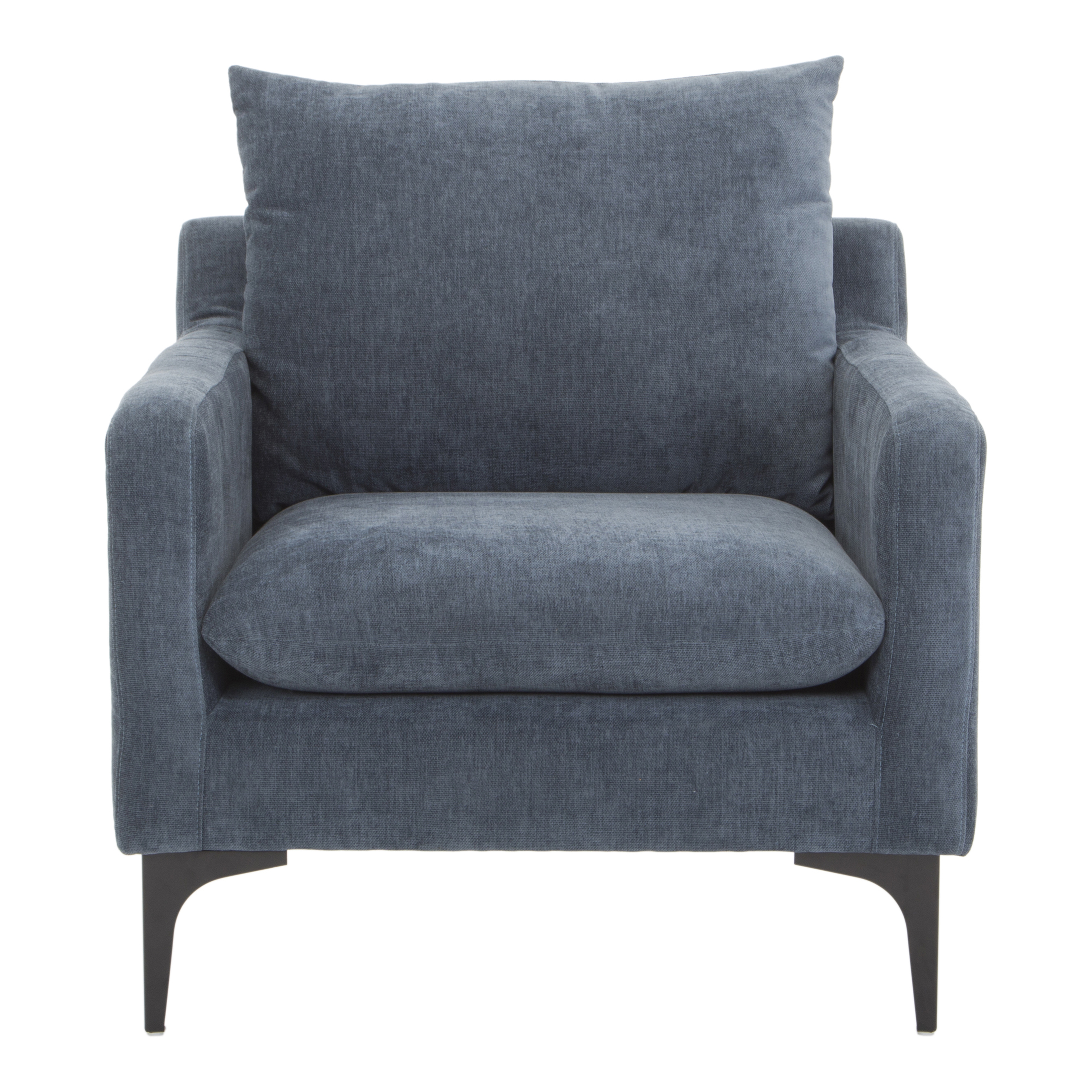 Paris Armchair Blue - Moes Home Collection