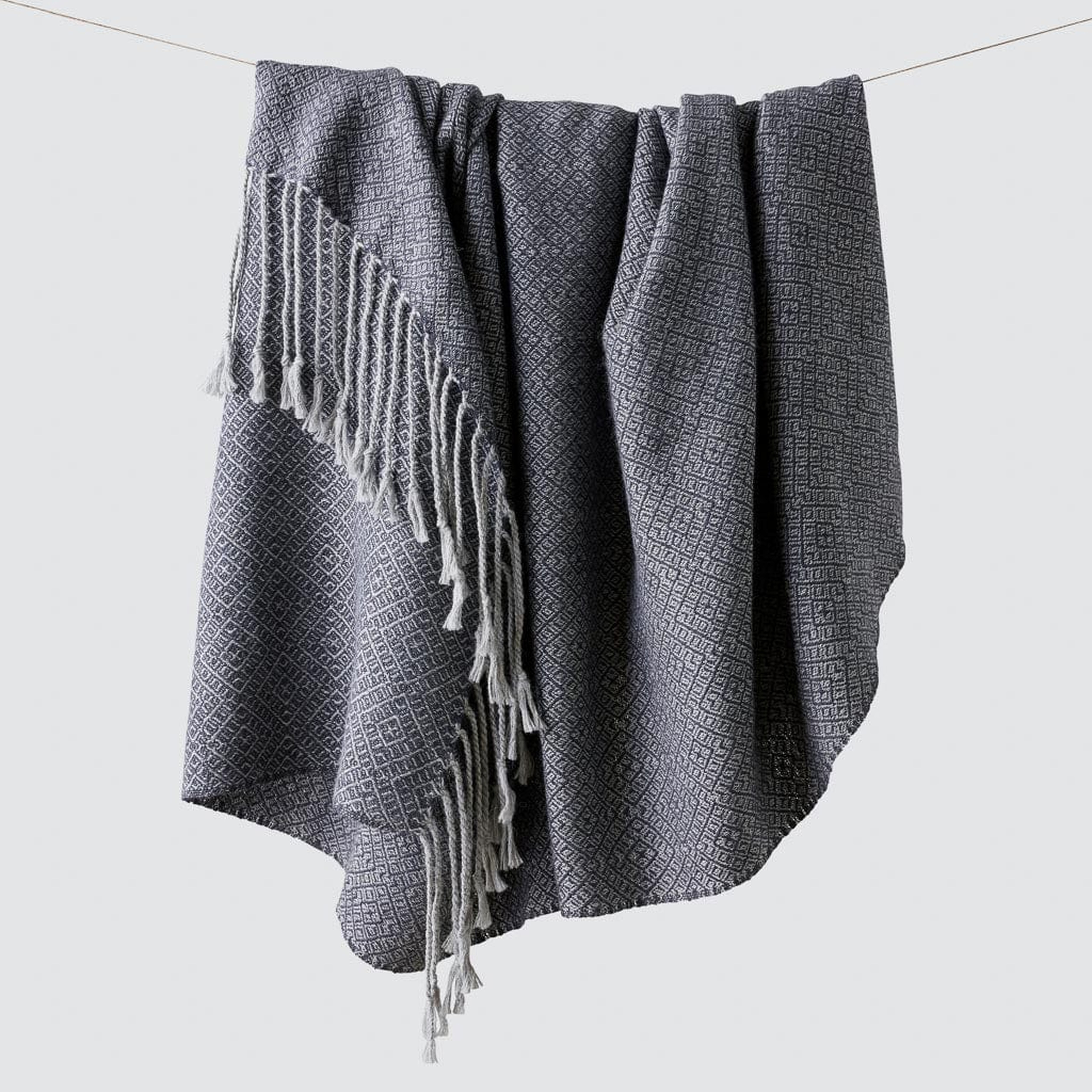 The Citizenry Lirio Alpaca Throw | Stone Blue - The Citizenry