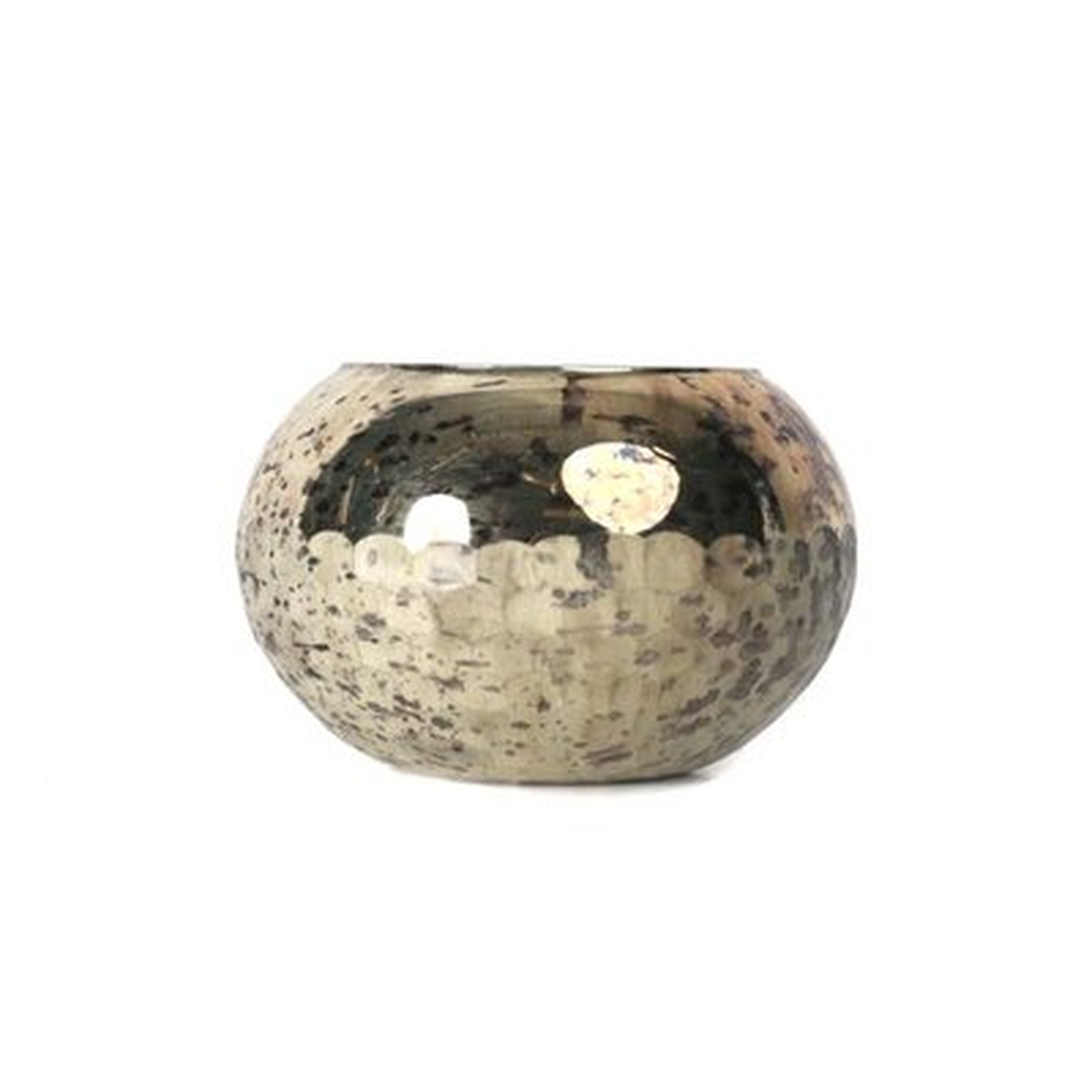 Tews Silver 5.75" Indoor / Outdoor Glass Table Vase - Wayfair