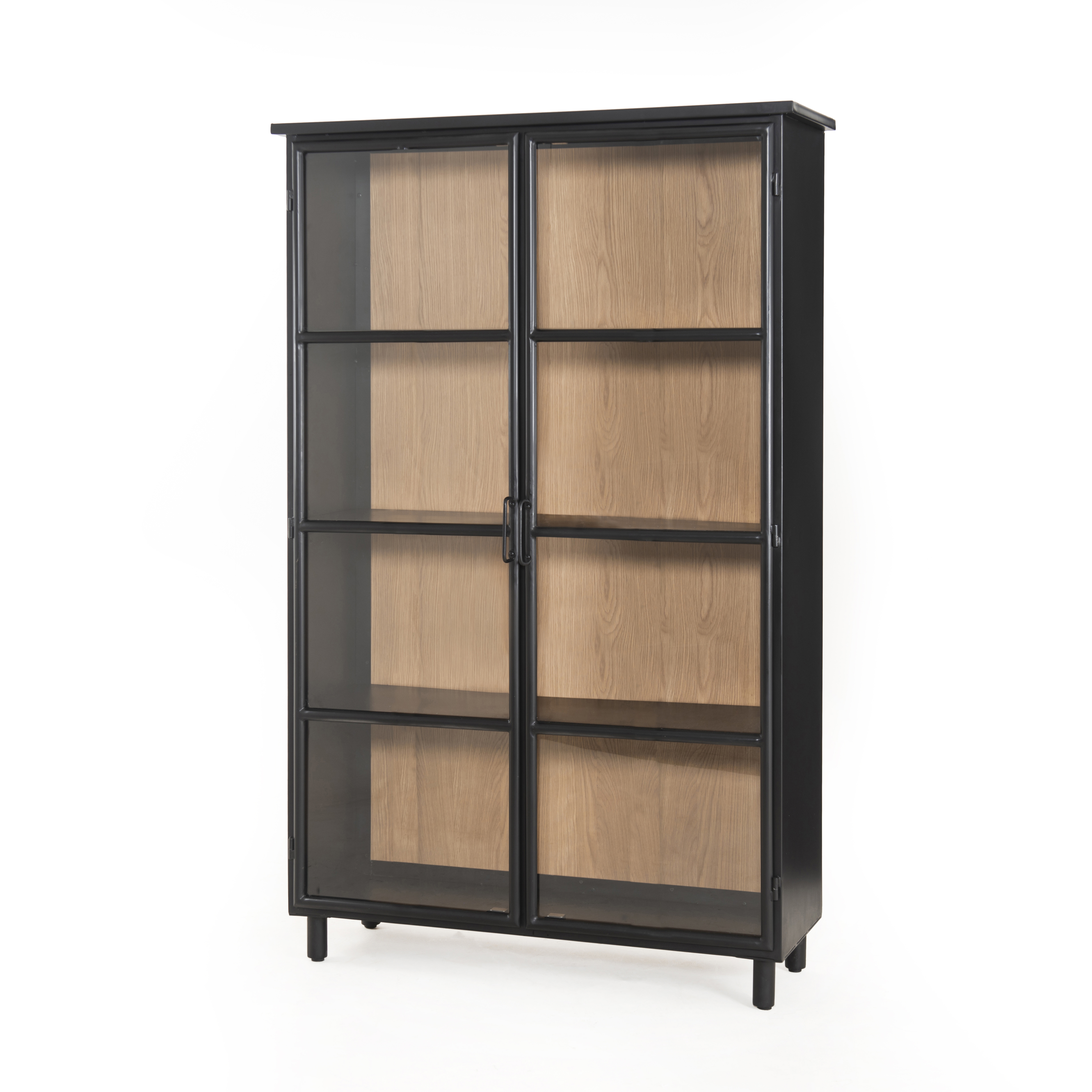 Sayward Cabinet - Black - Four Hands