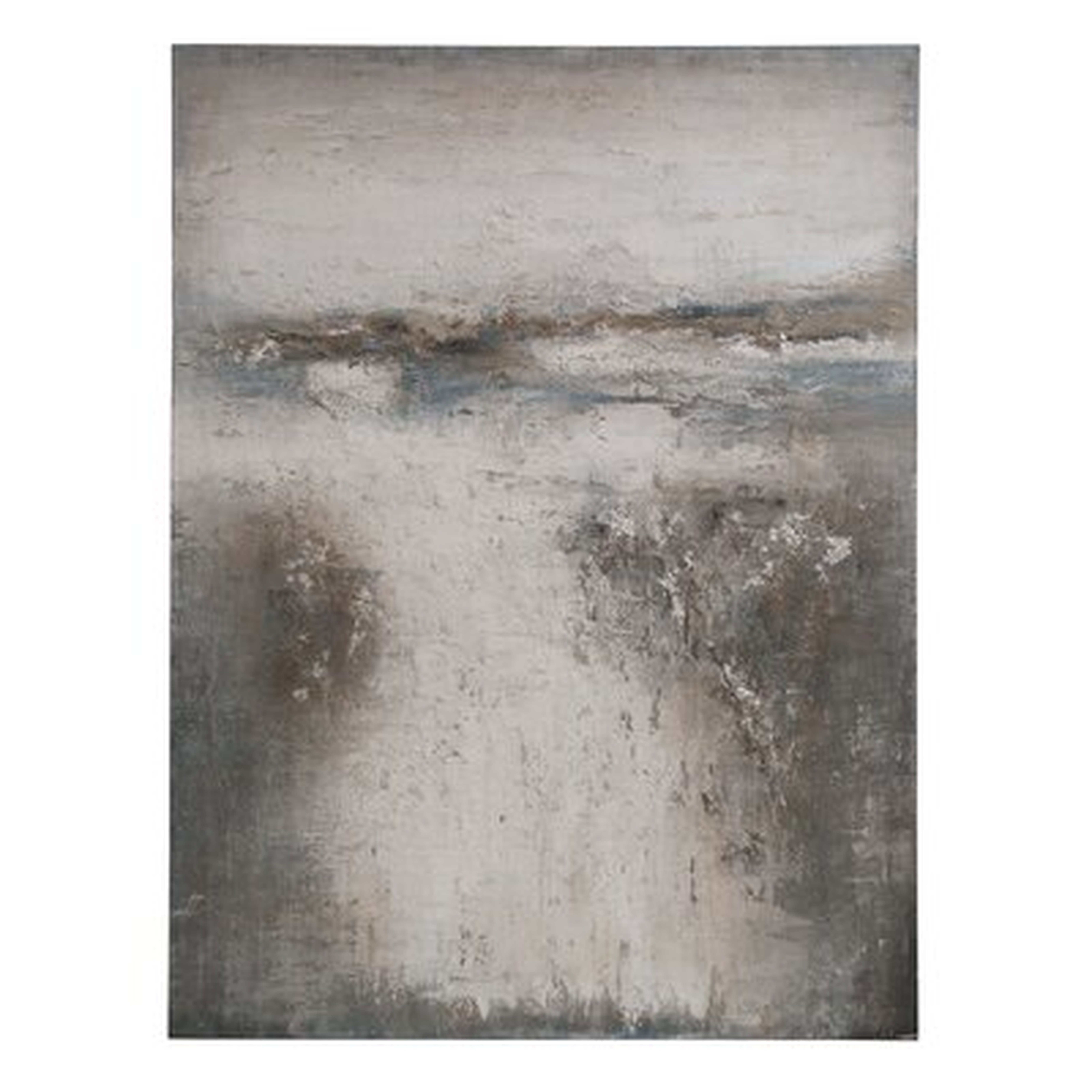 'Abstract' - Unframed Painting Print on Canvas - Wayfair