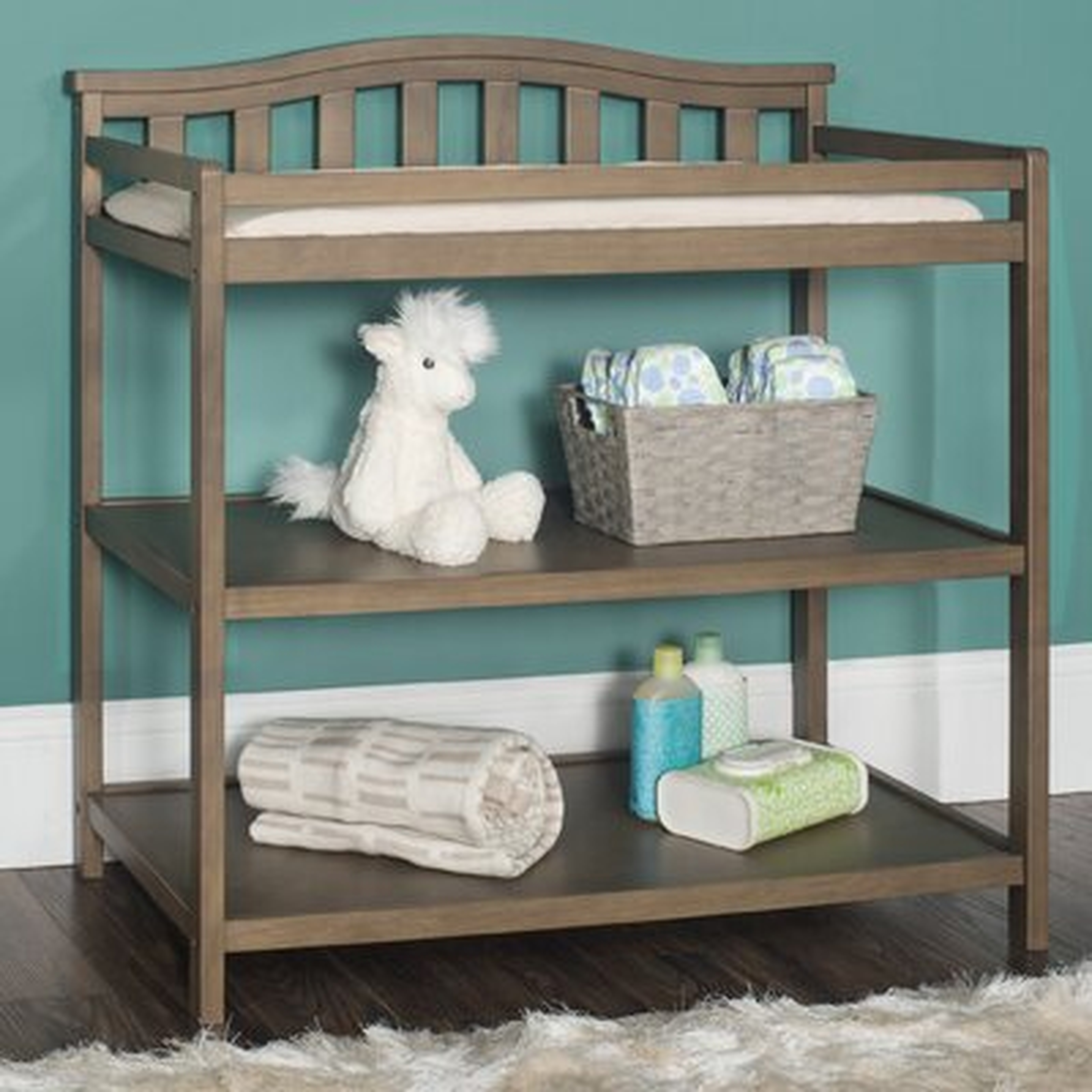 Quiana Changing Table with Pad - Wayfair
