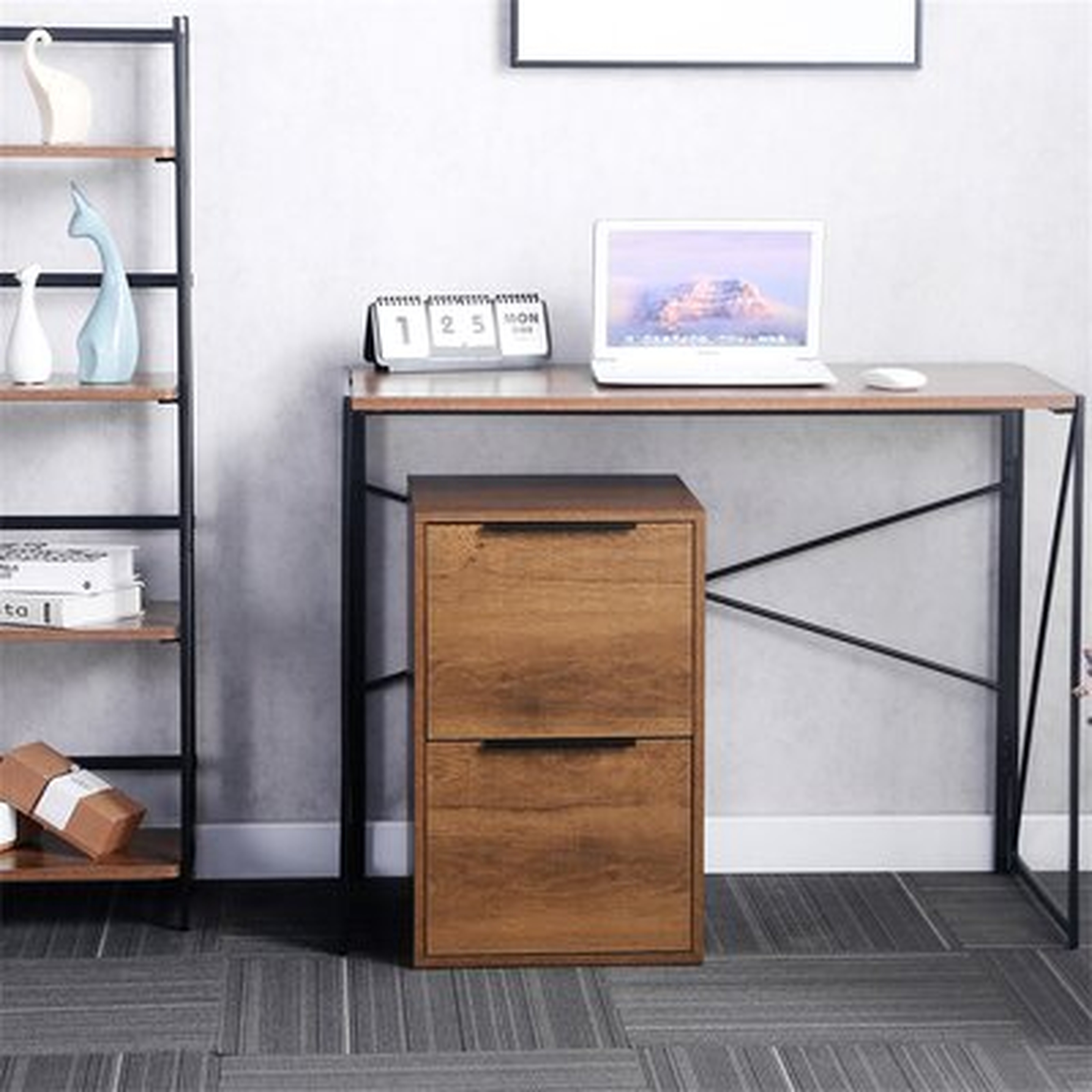 Wood File Cabinet - Wayfair