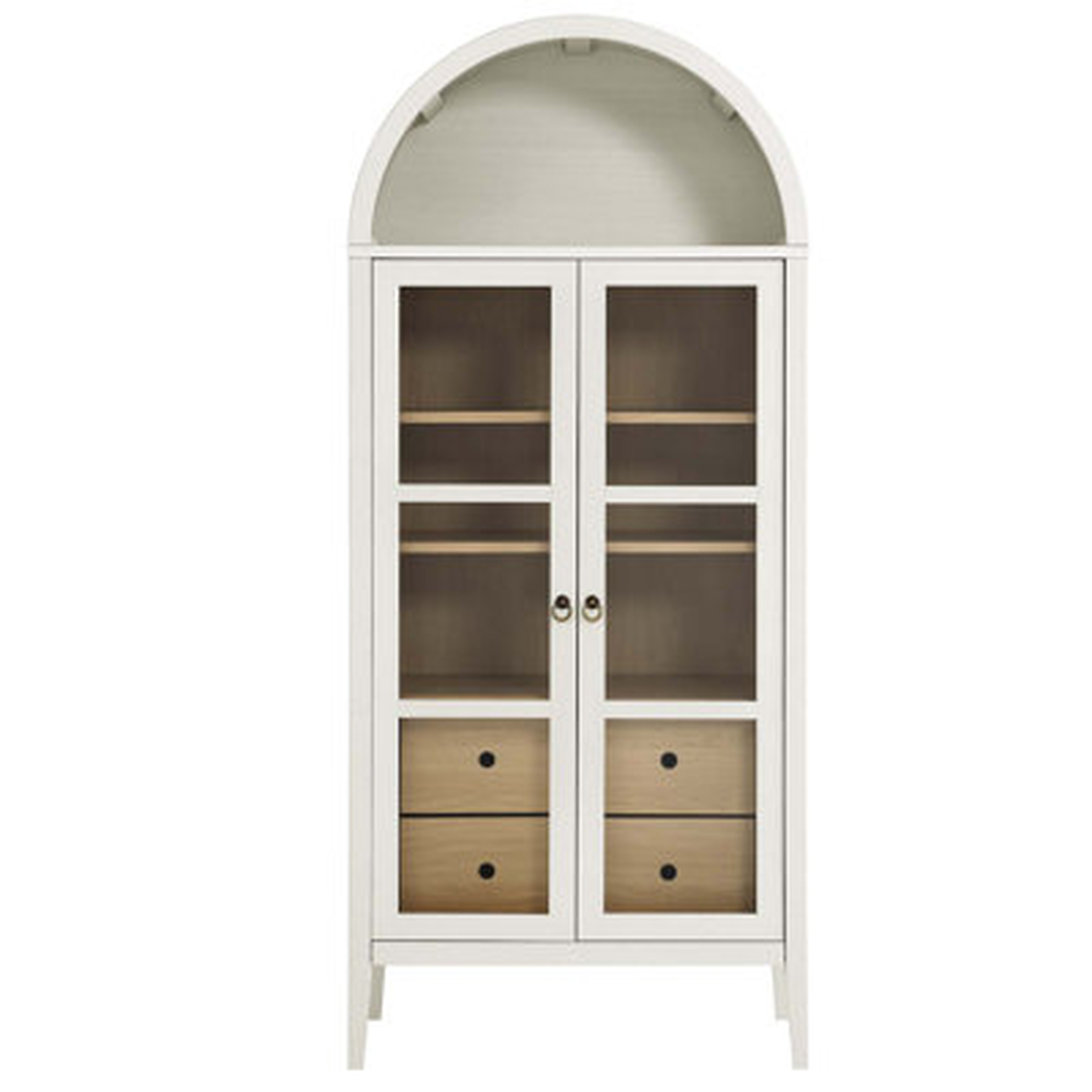 Nolan Arched Display Cabinet - Wayfair