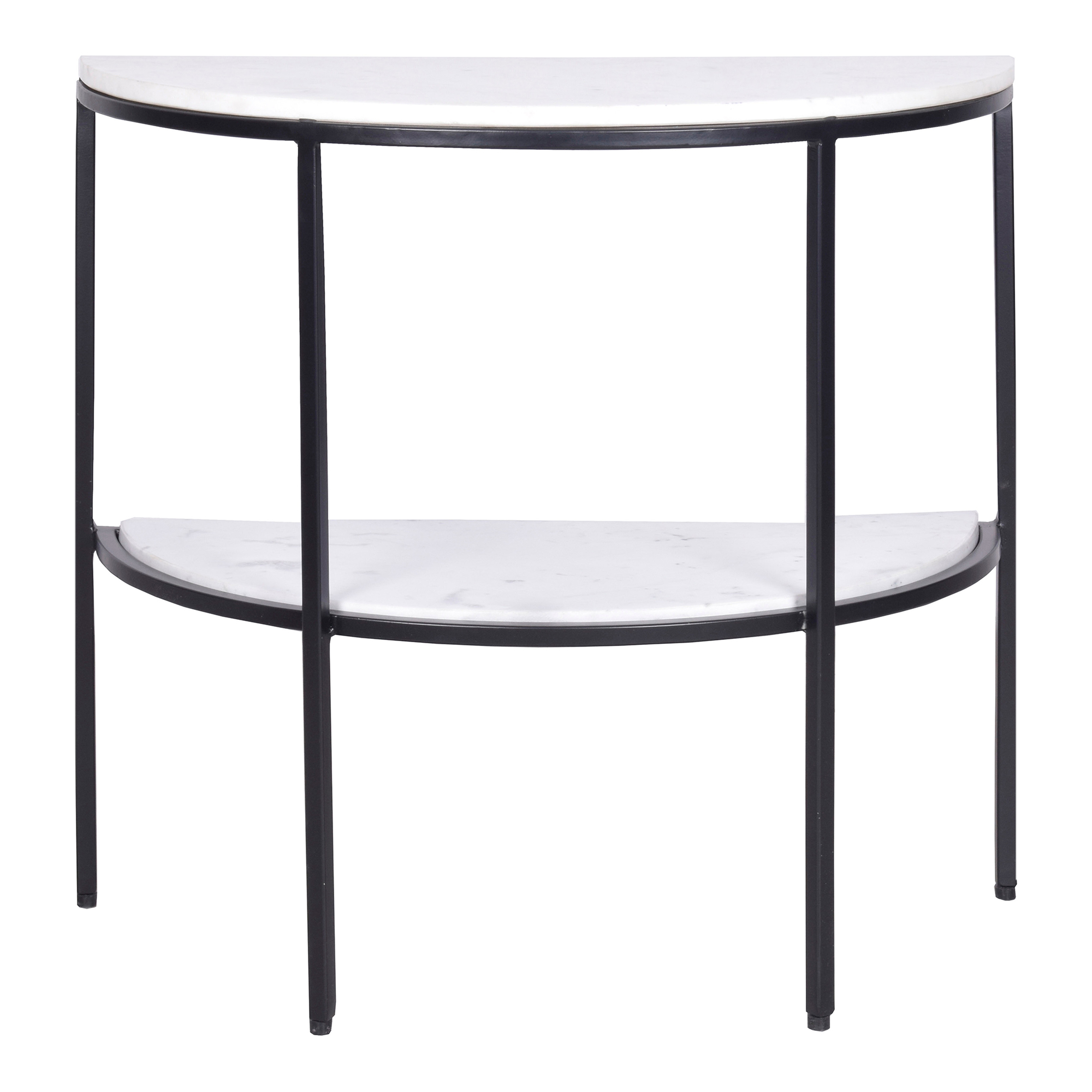 Lazlo Side Table White - Moes Home Collection