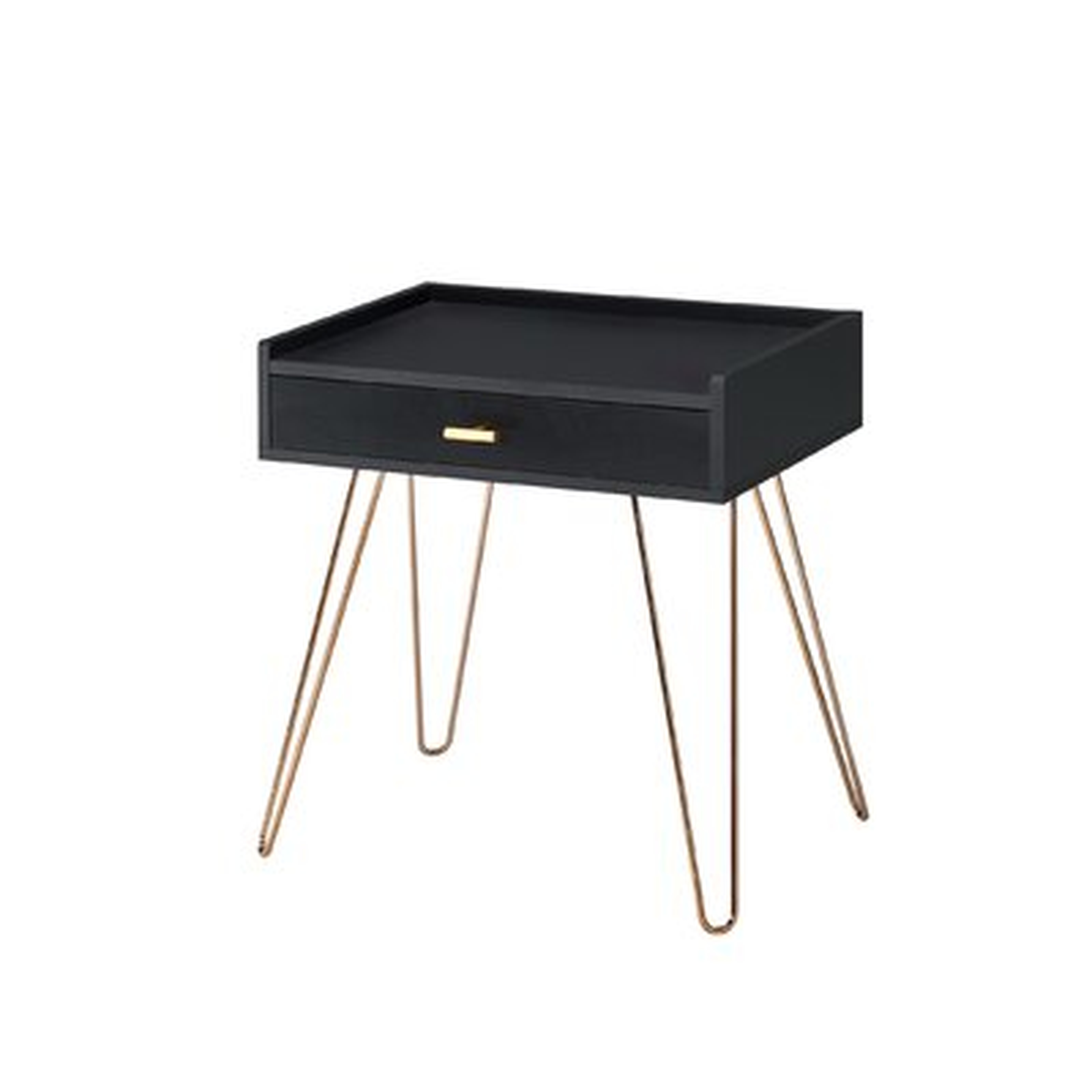 Sarafina End Table with Storage - Wayfair