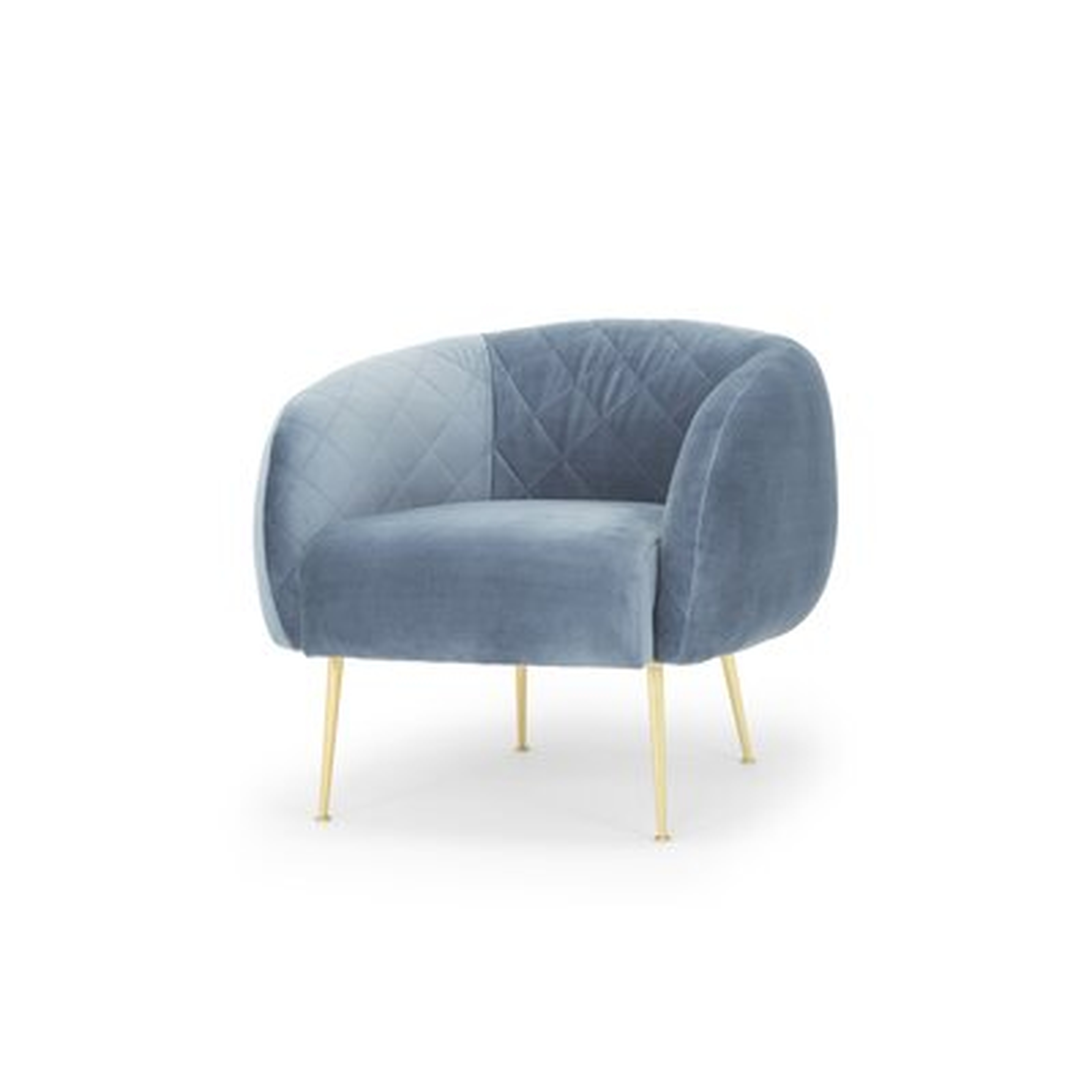Bumgardner Velvet Chair - AllModern