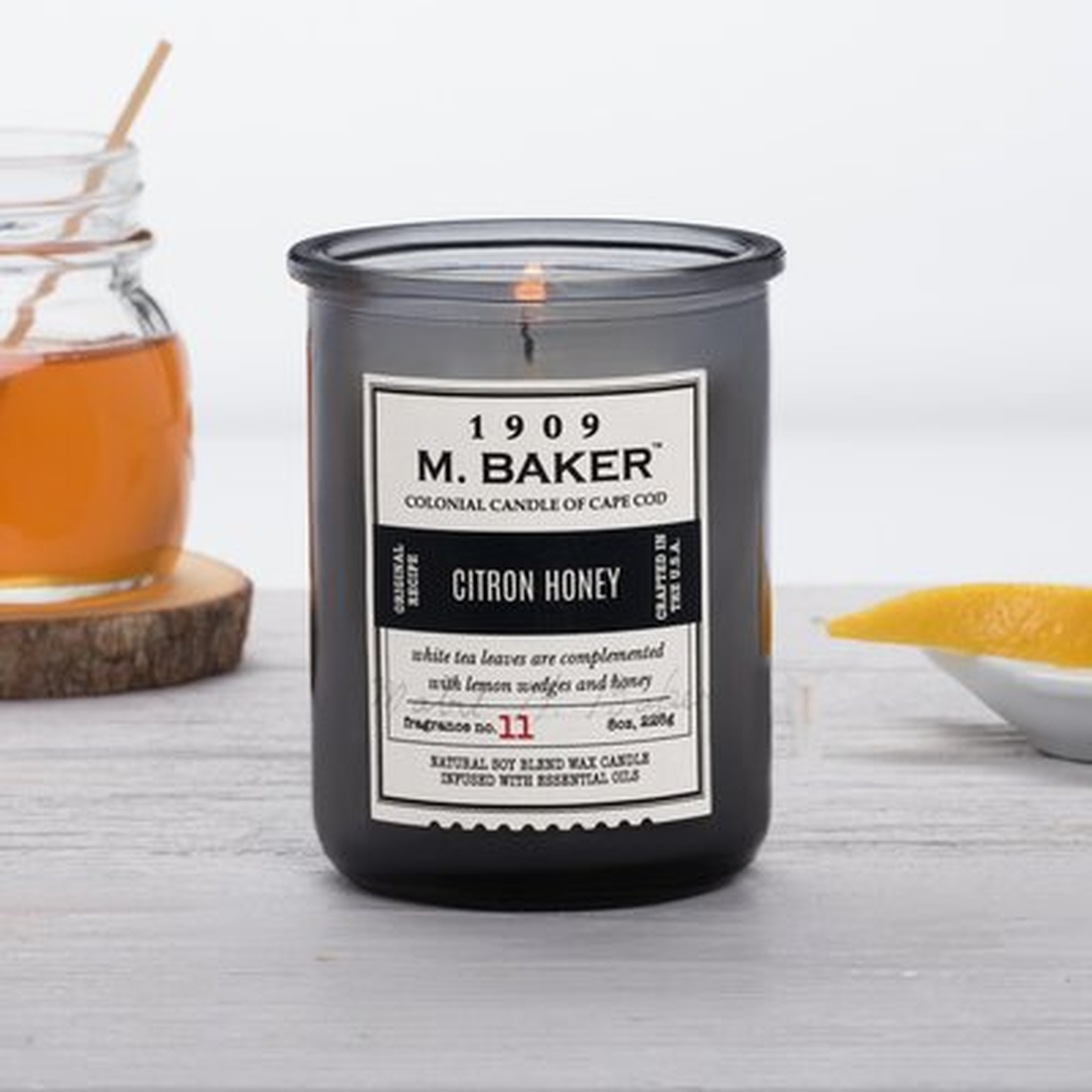 M. Baker Scented Jar Candle - Birch Lane