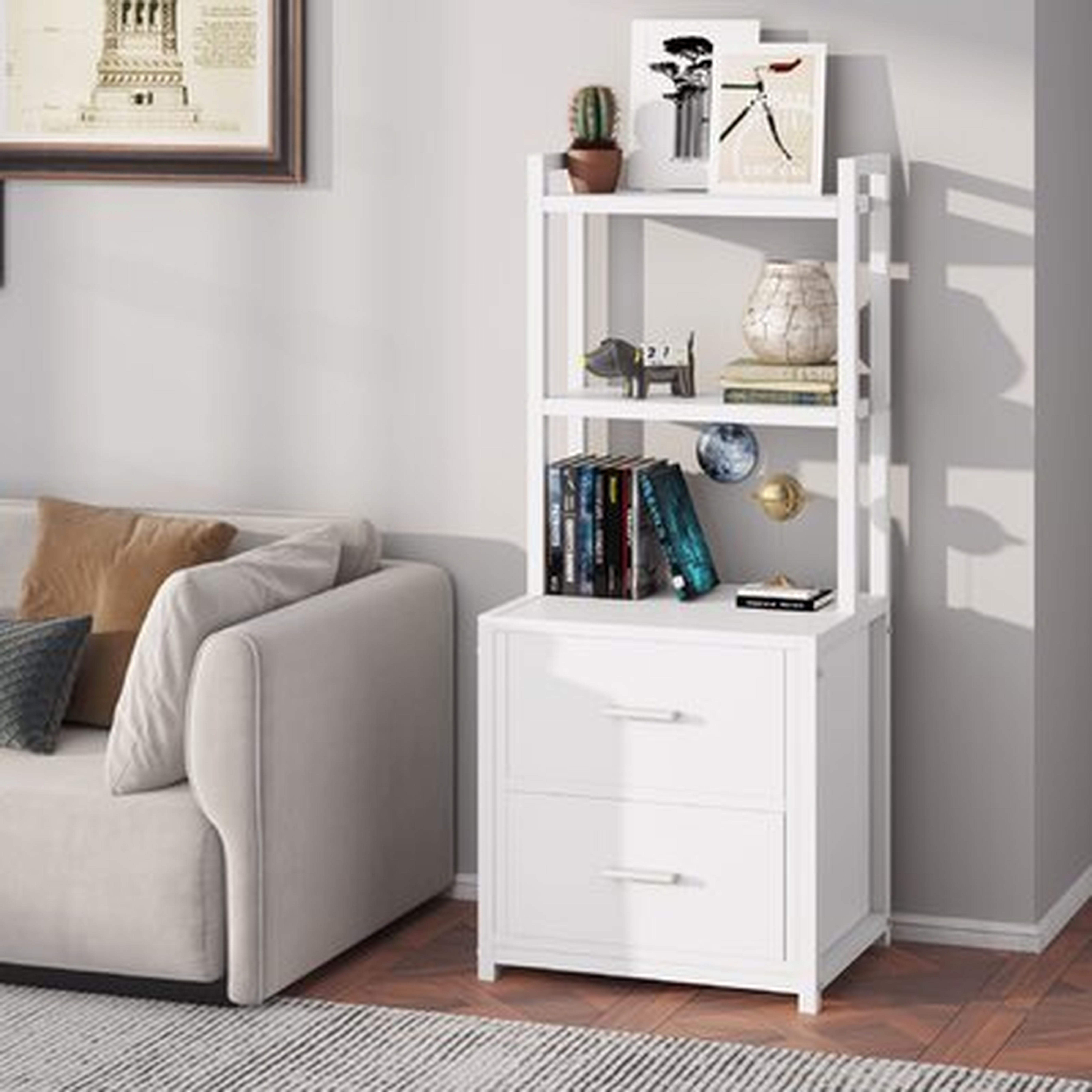 47.24'' H x 19.68'' W Etagere Bookcase - Wayfair