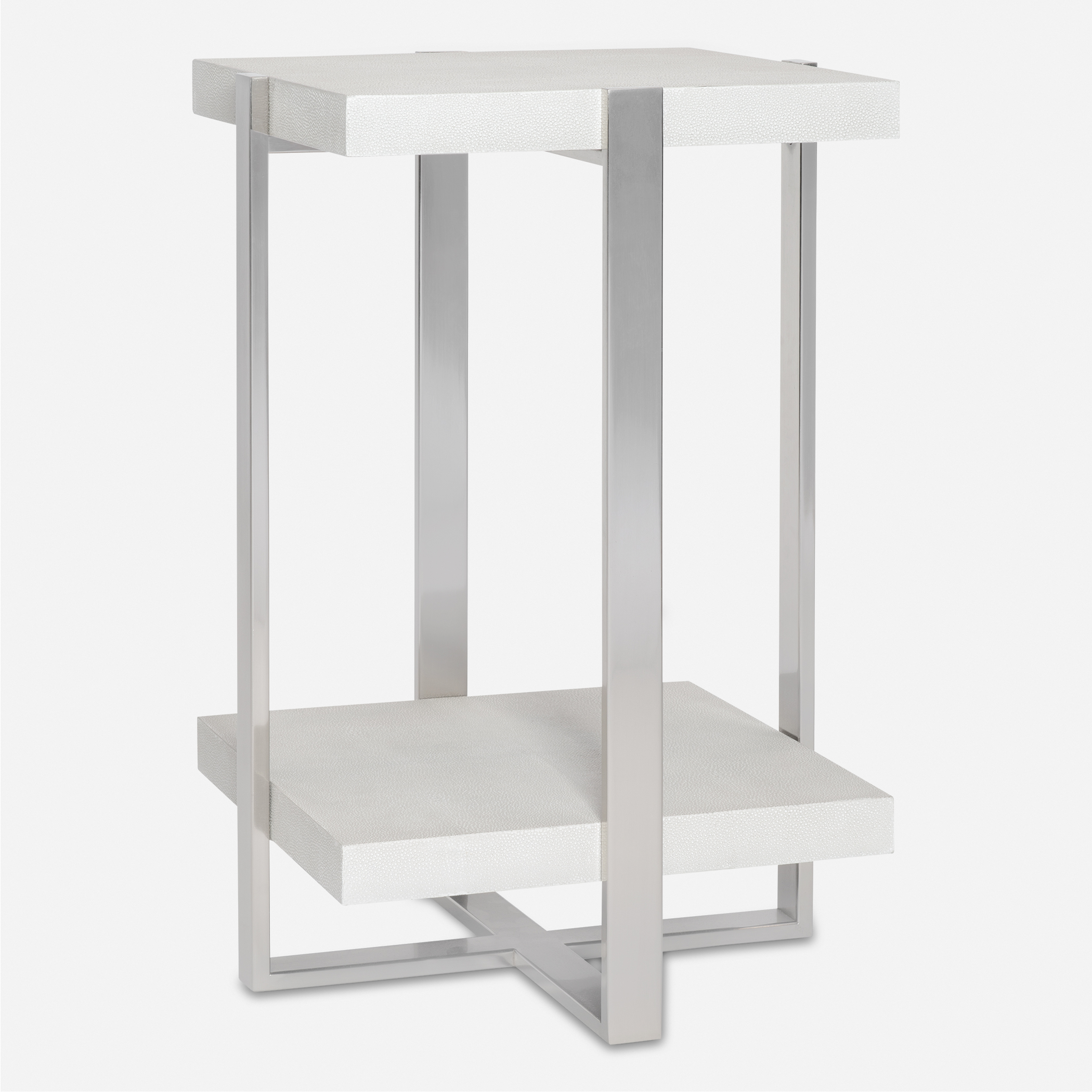 Arnaut White Accent Table - Uttermost