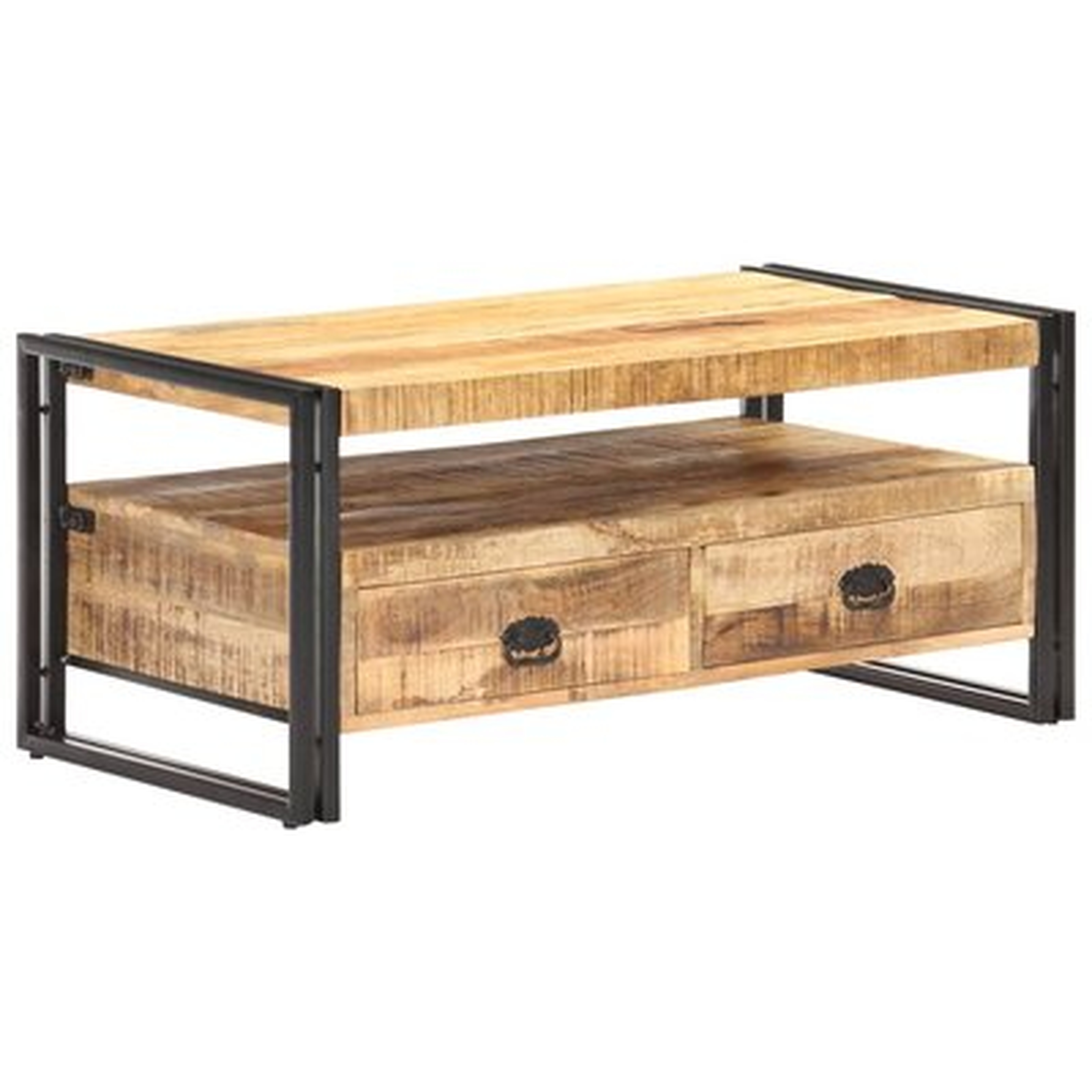 Orla Solid Coffee Table with Storage - Wayfair