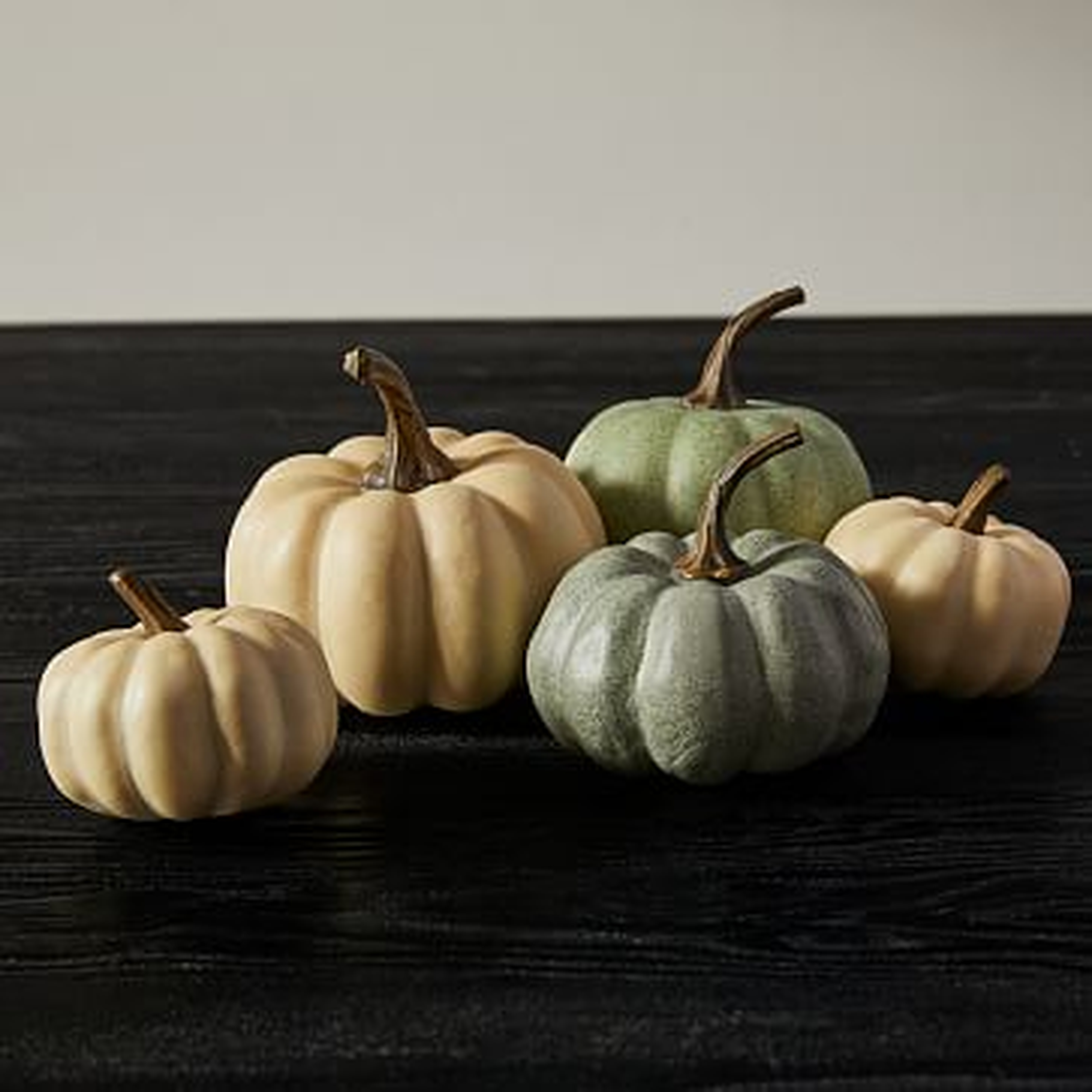Pumpkin Bowl Filler, Mixed Colors, Set of 5 - West Elm