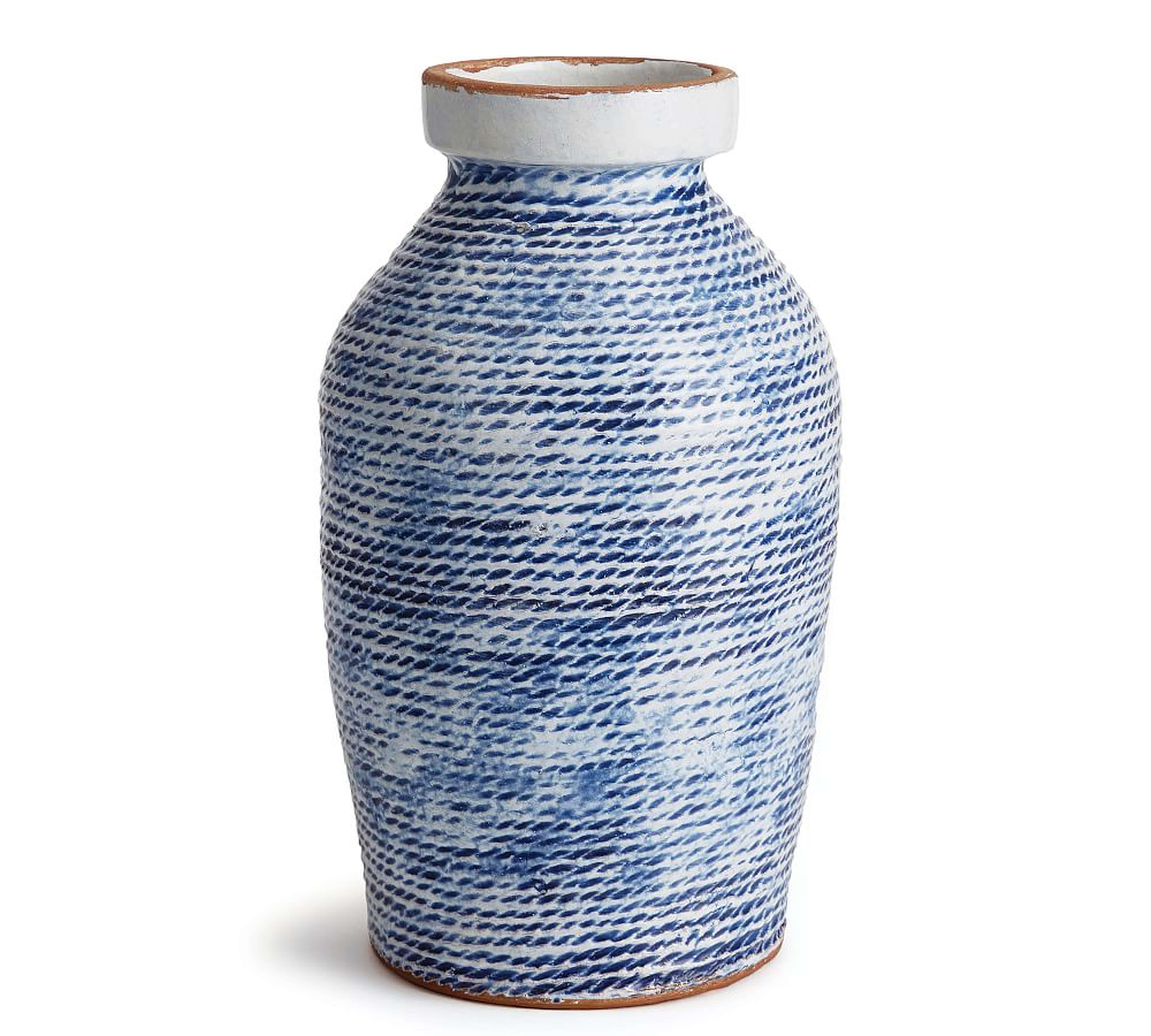Sereia Decorative Ceramic Vase - Pottery Barn