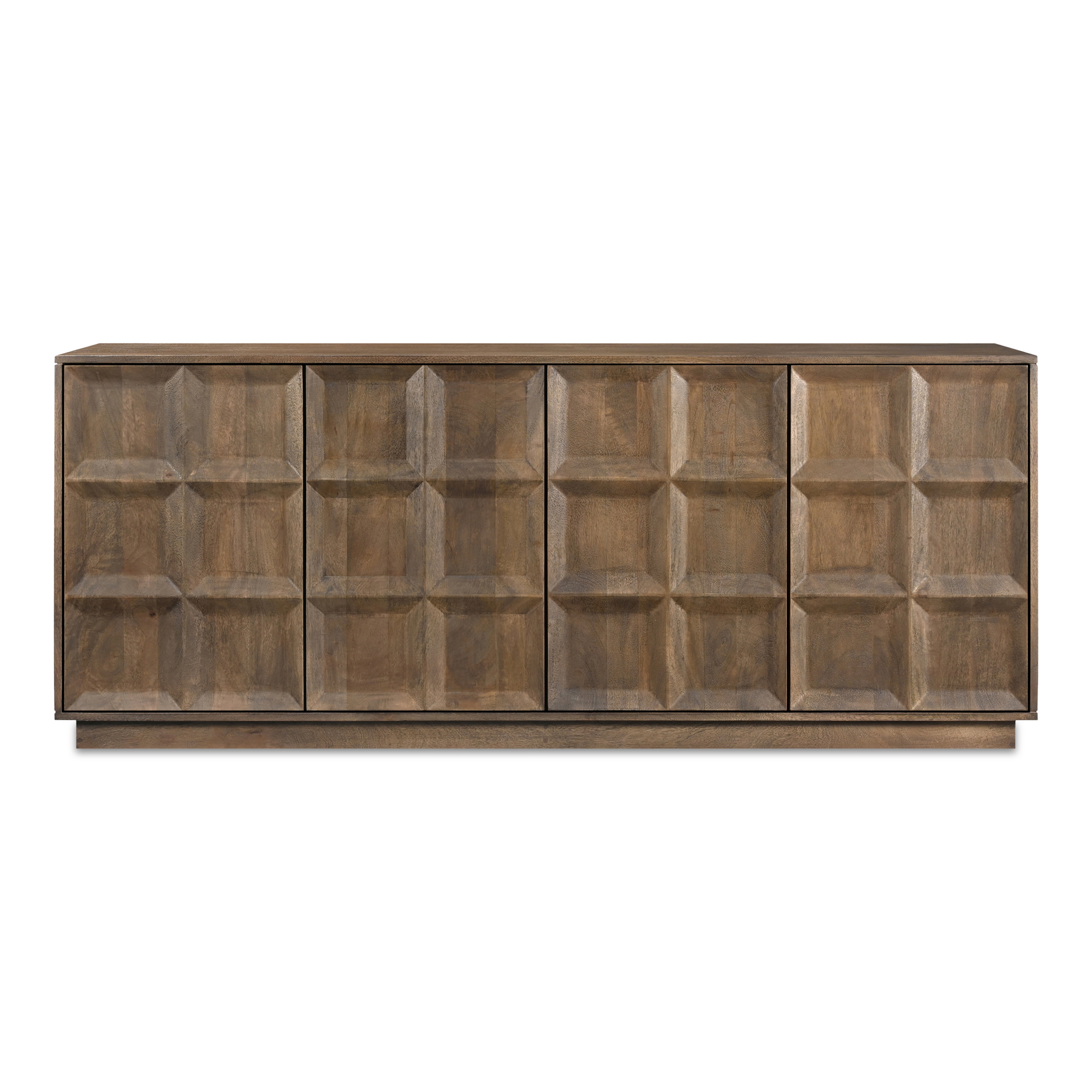 Bowen Sideboard Deep Brown - Moes Home Collection