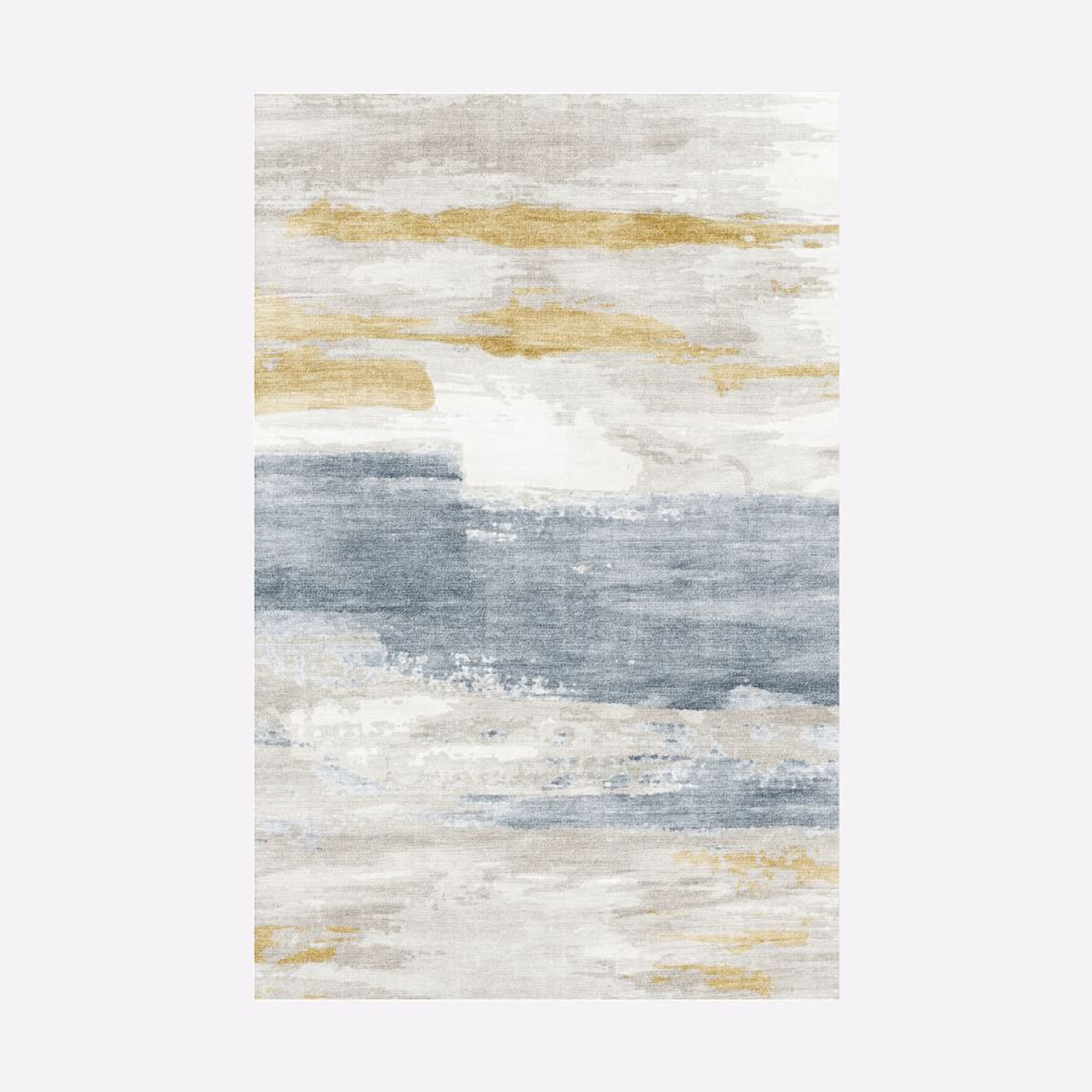 Reflections Rug, 8x10, Cool Multi - West Elm