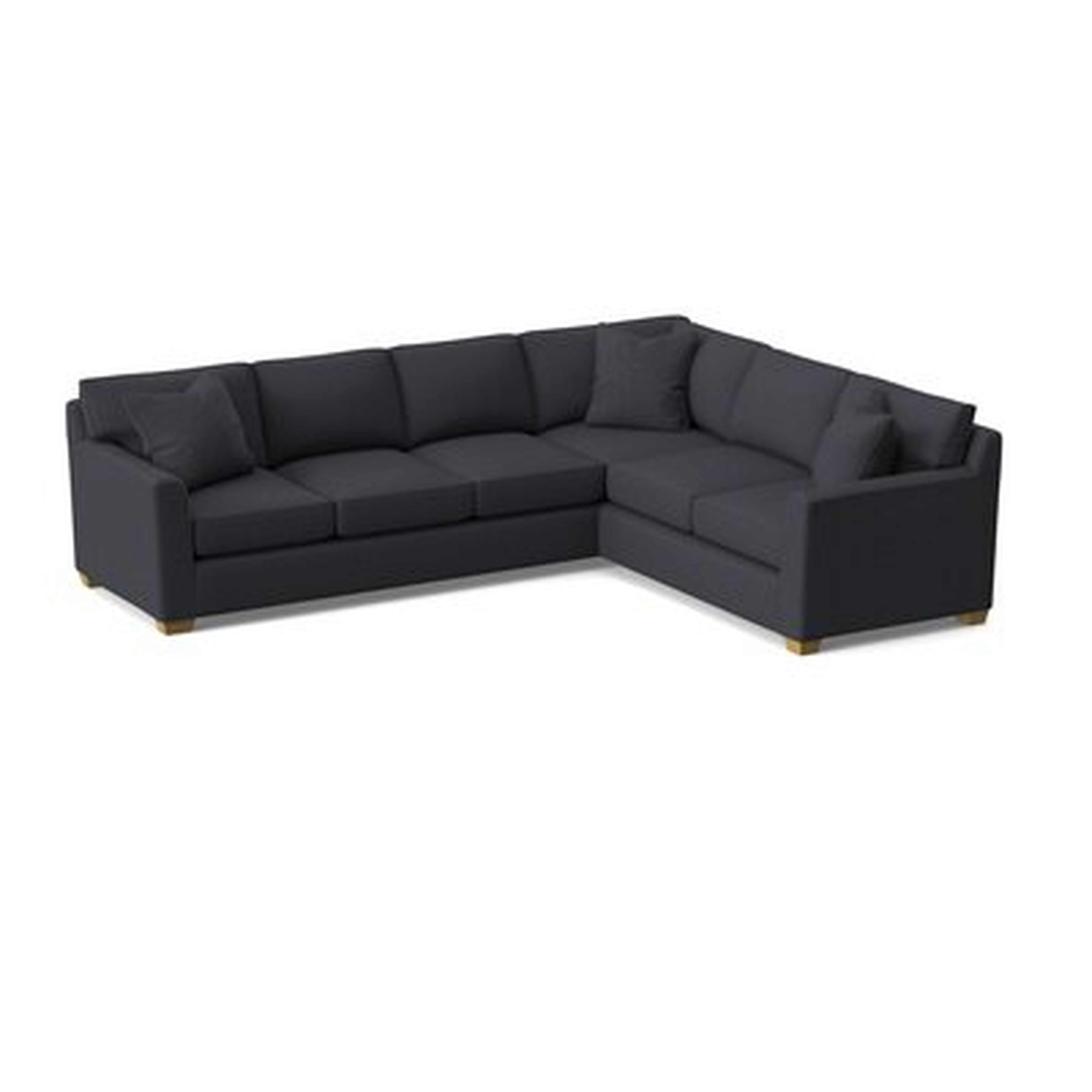Easton 117" Wide Corner Sectional - Wayfair