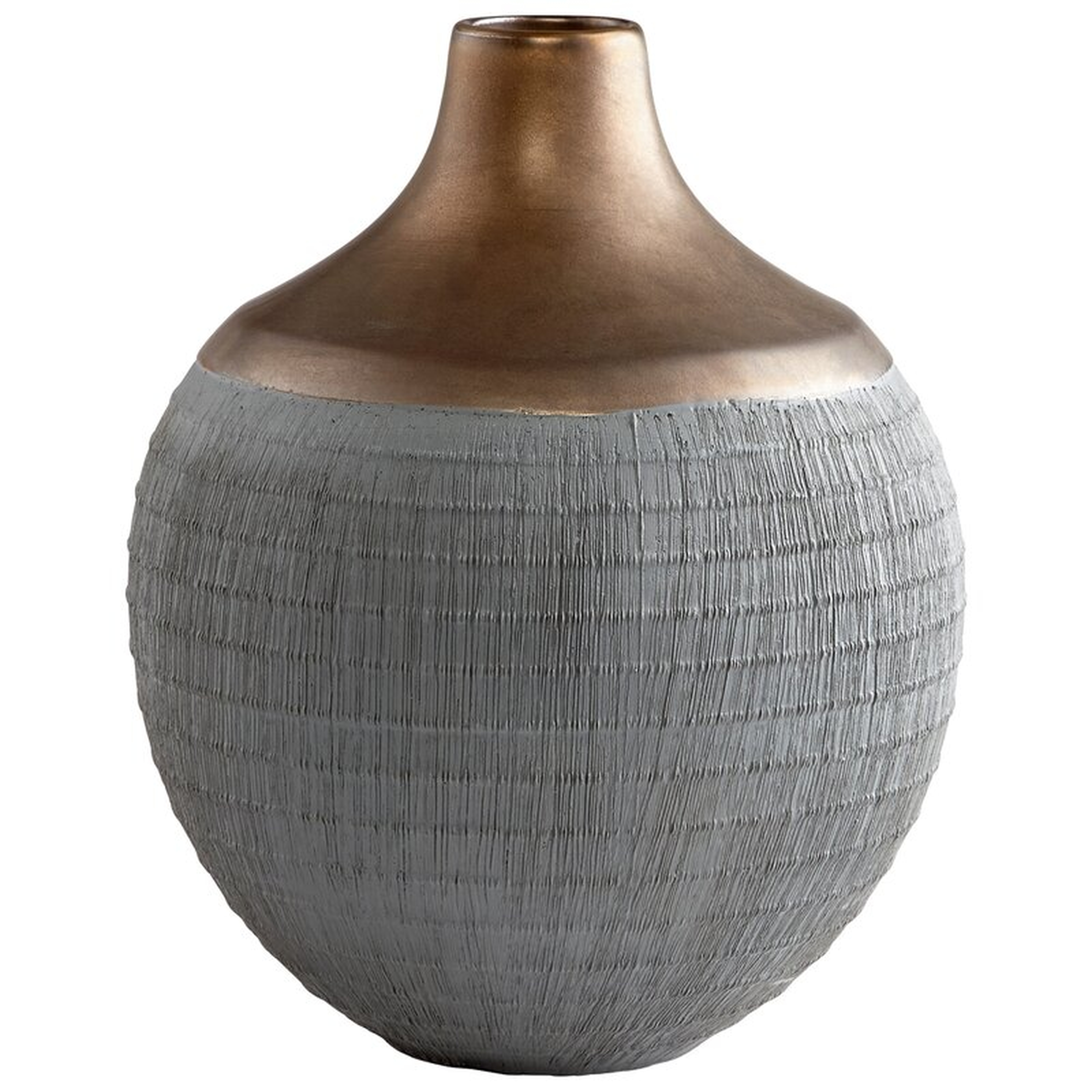Cyan Design Osiris Table Vase Size: 8.25" H x 6.75" W x 6.75" D - Perigold