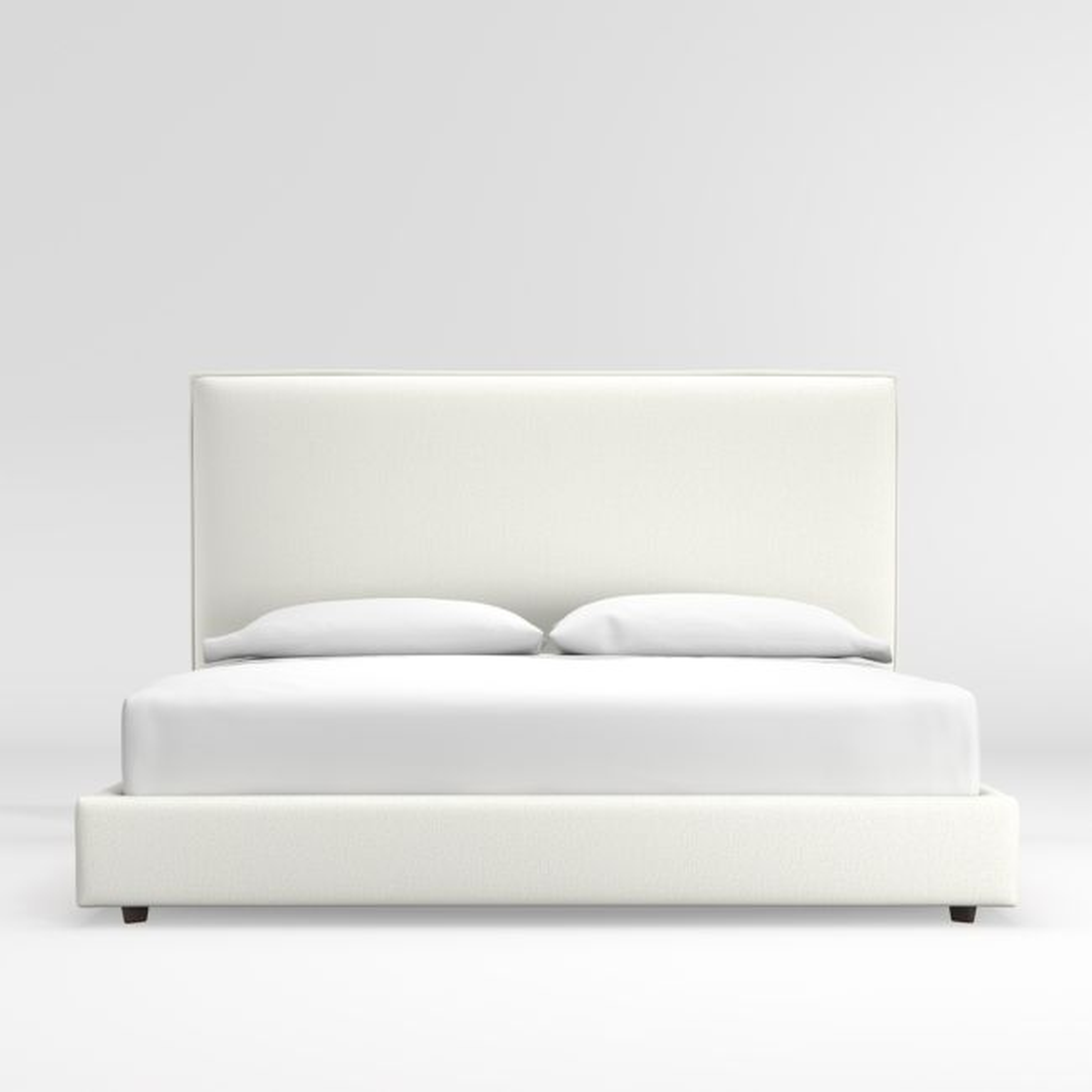 Lotus Upholstered California King Bed with 53.5" Headboard - Crate and Barrel