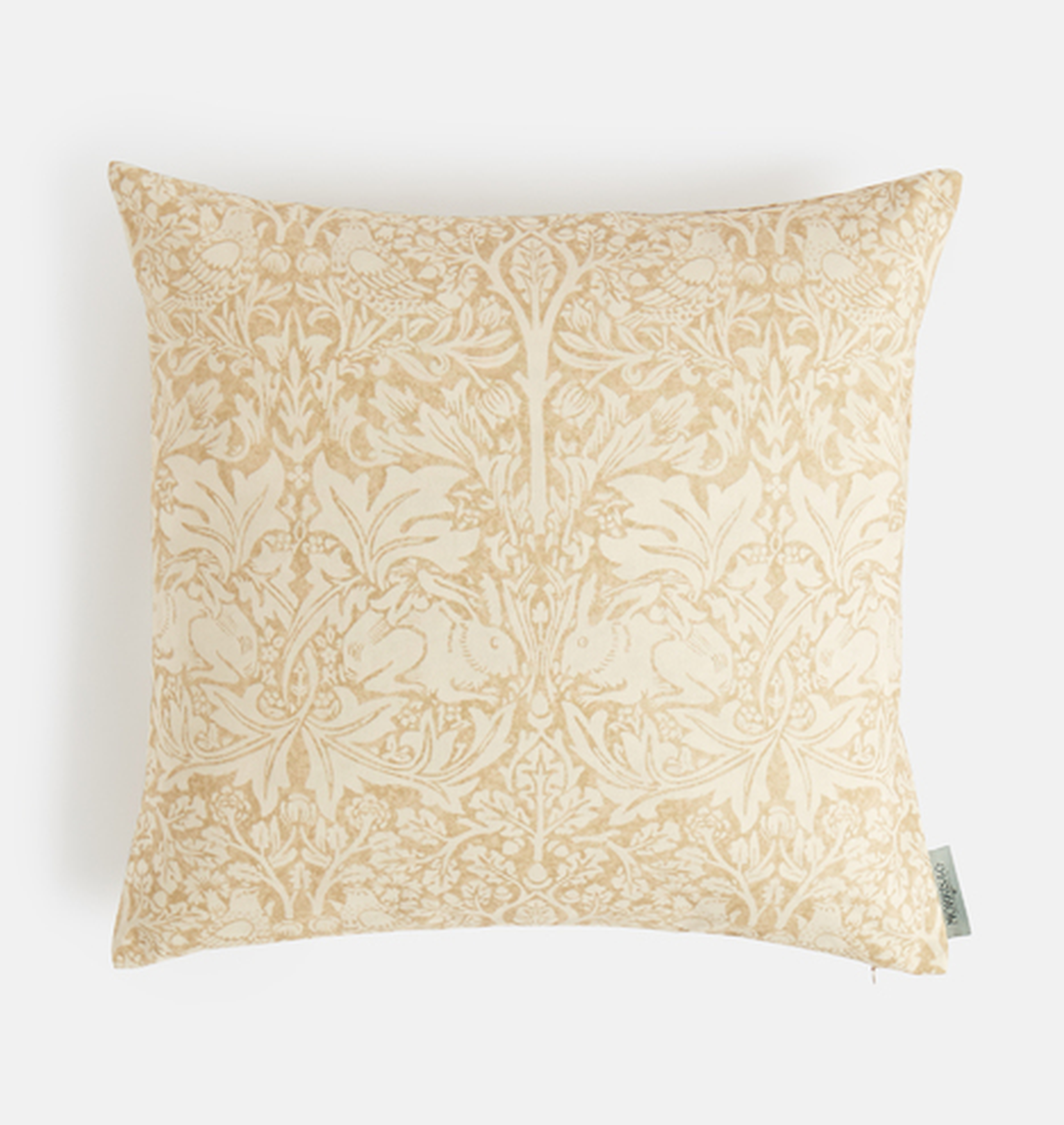 William Morris Brer Rabbit Pillow Cover - Rejuvenation
