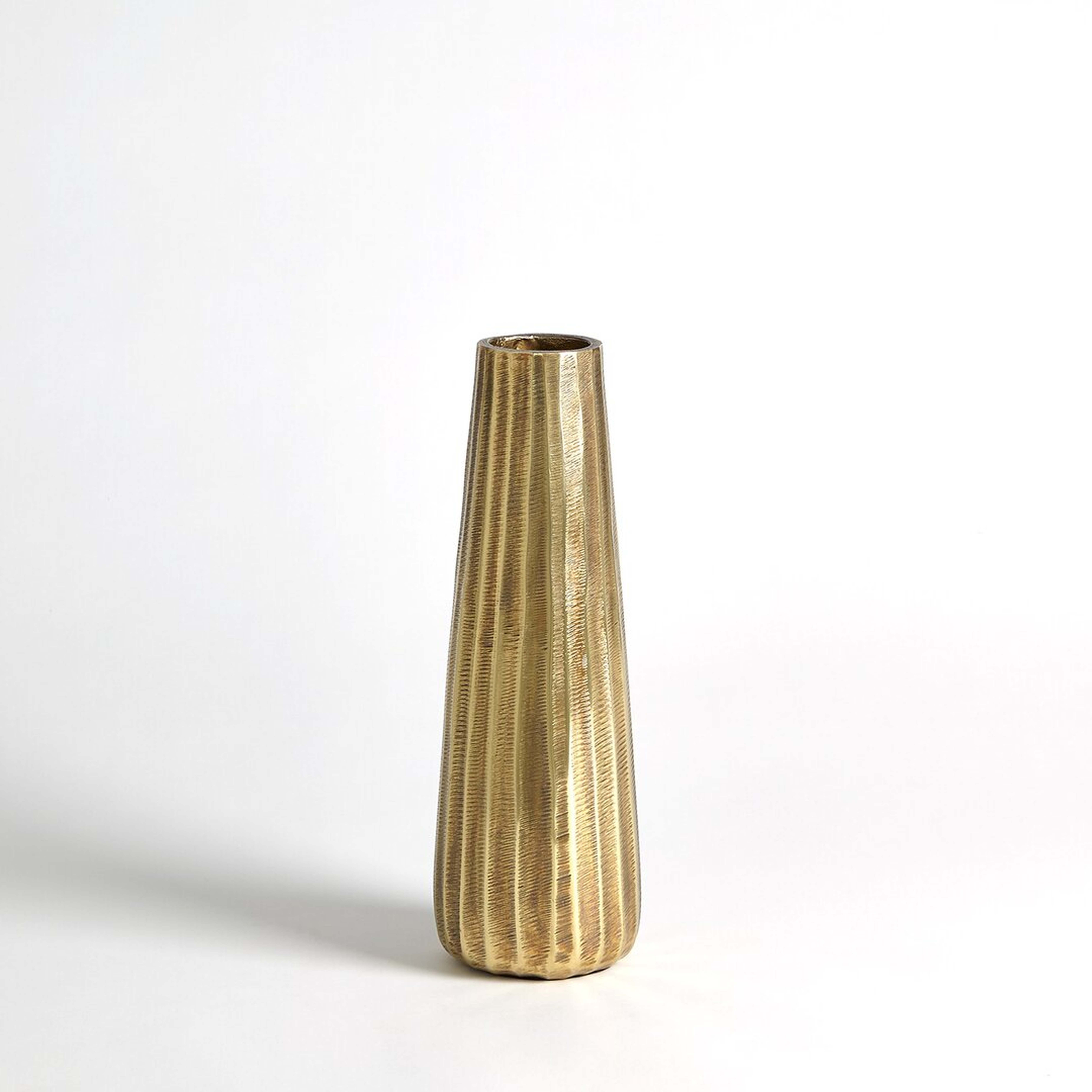 Studio A Home Chased Round Vase-Antique Brass - Perigold