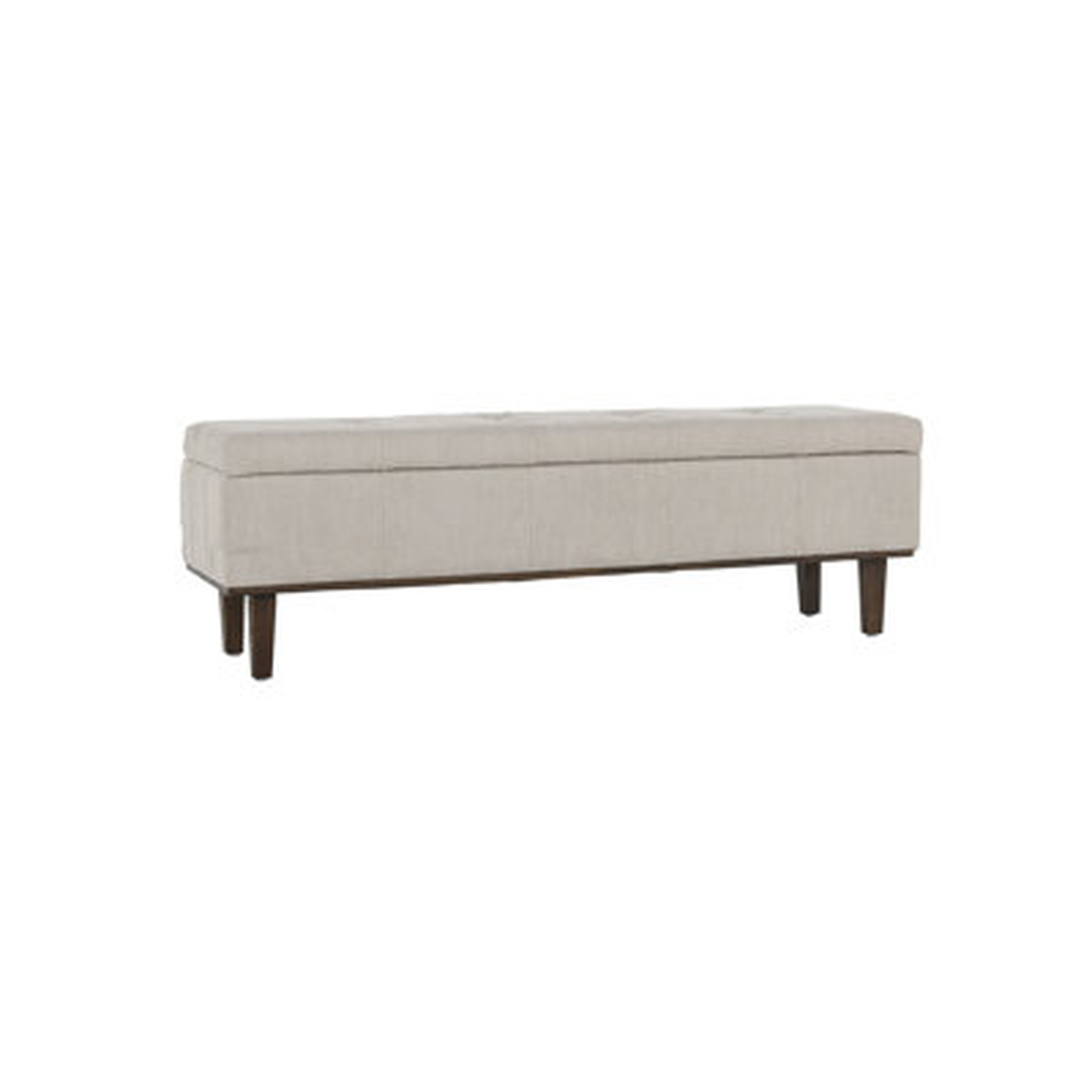 Colter Upholstered Flip Top Storage Bench - Wayfair