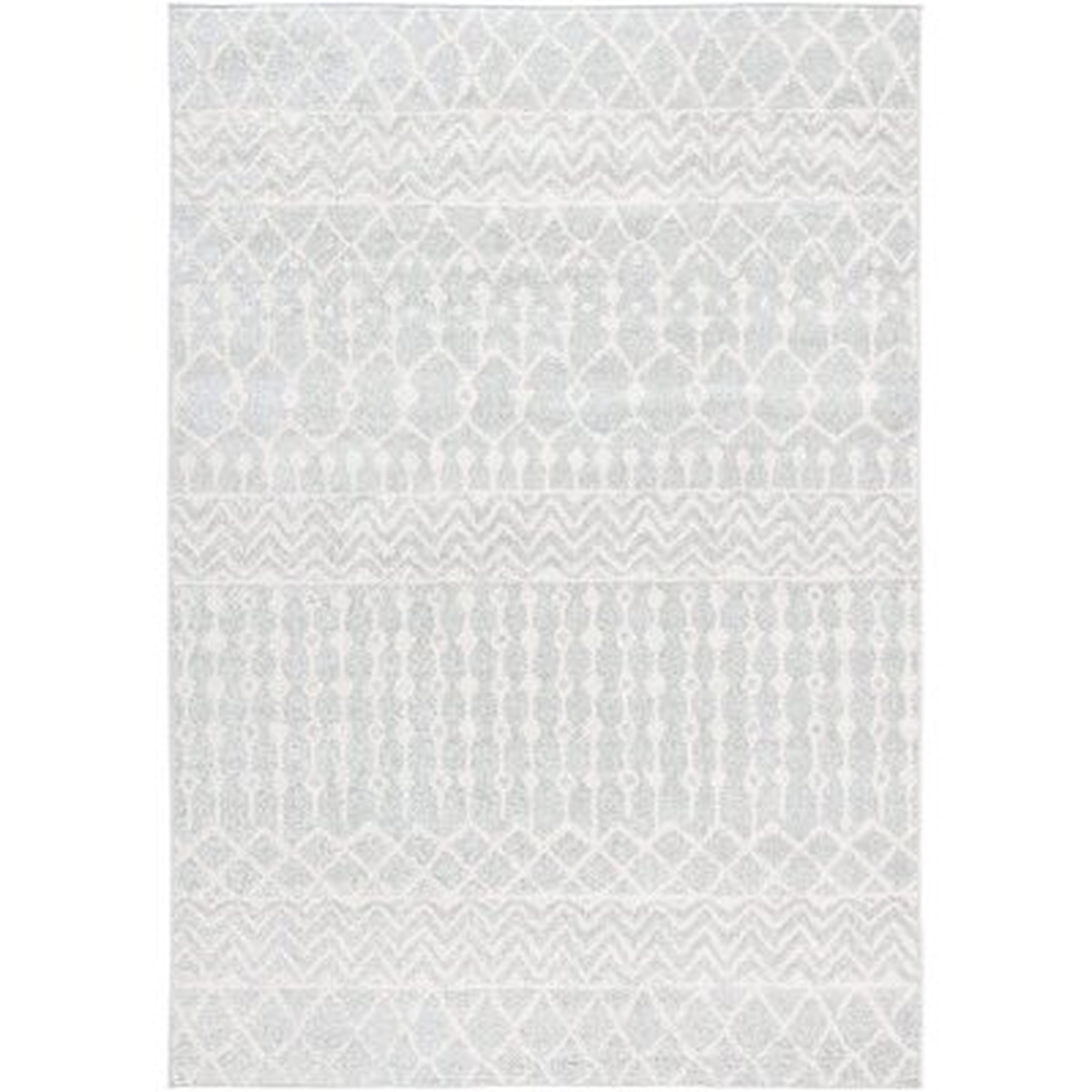 Asaph Boho Distressed Non-Shedding Stain Resistant Living Room Bedroom Area Rug, 8' X 10' - Wayfair