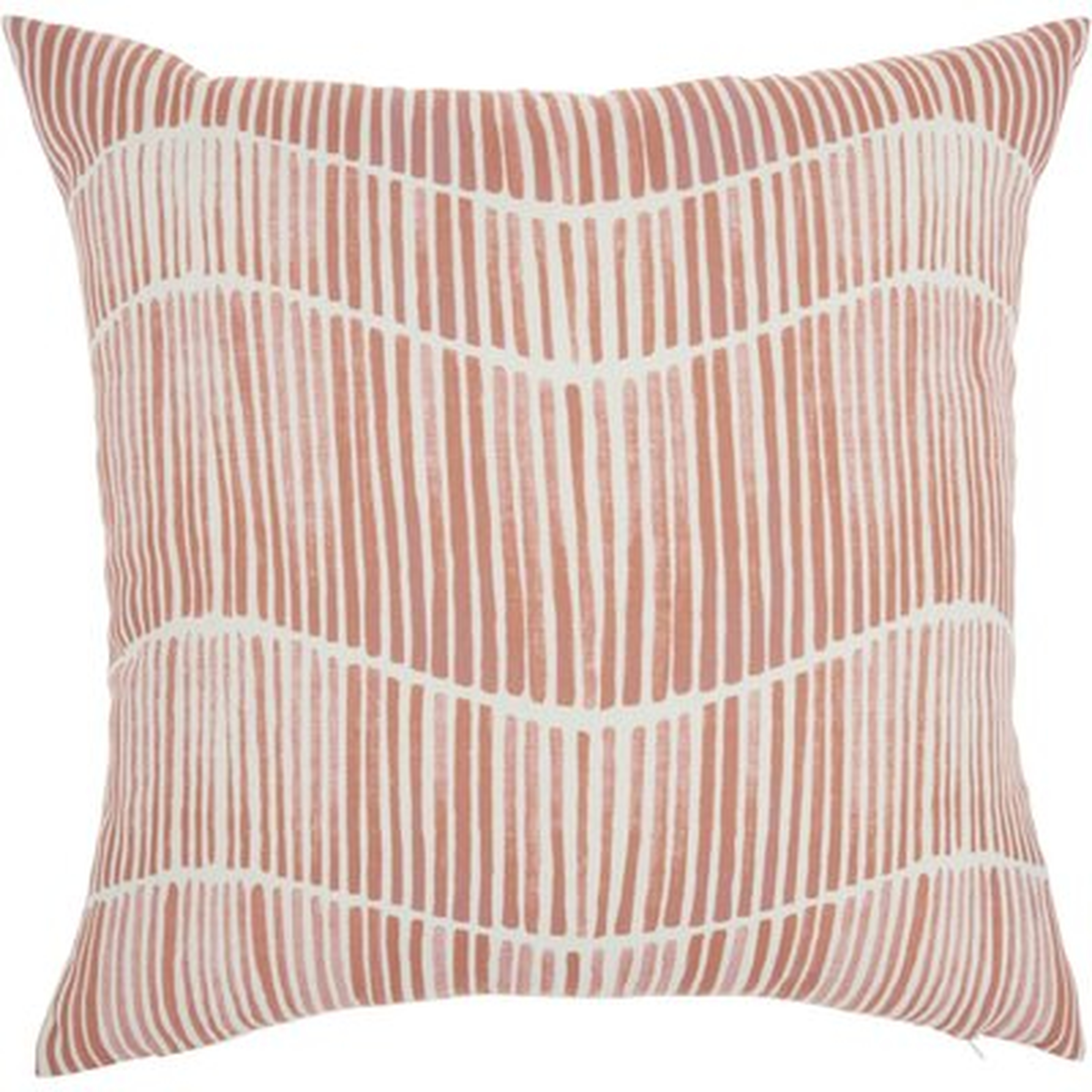 Lieberman Printed Stripes Indoor/Outdoor Throw Pillow - AllModern