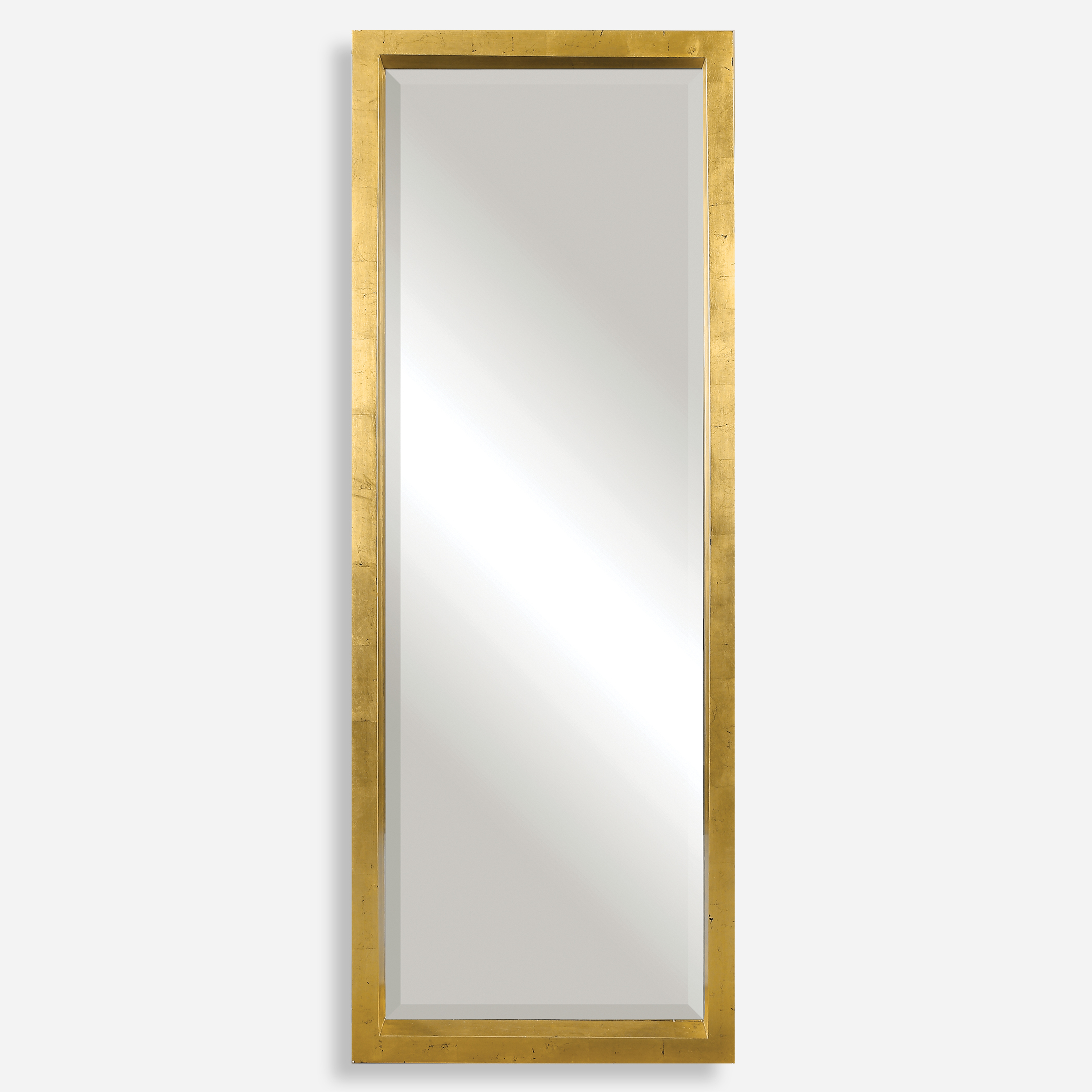 Edmonton Gold Leaner Mirror - Uttermost