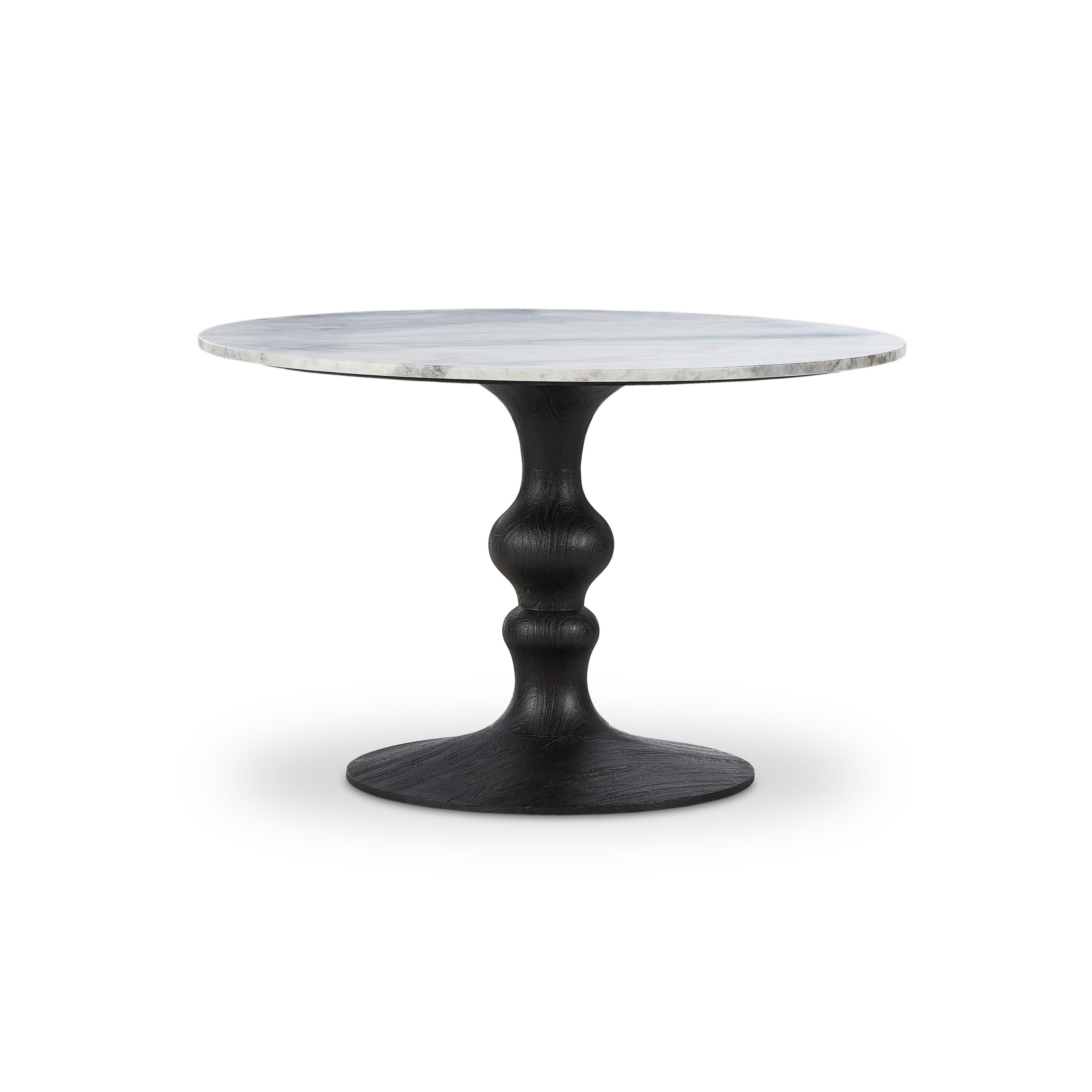Kestrel Round Dining Table-Dark - Four Hands