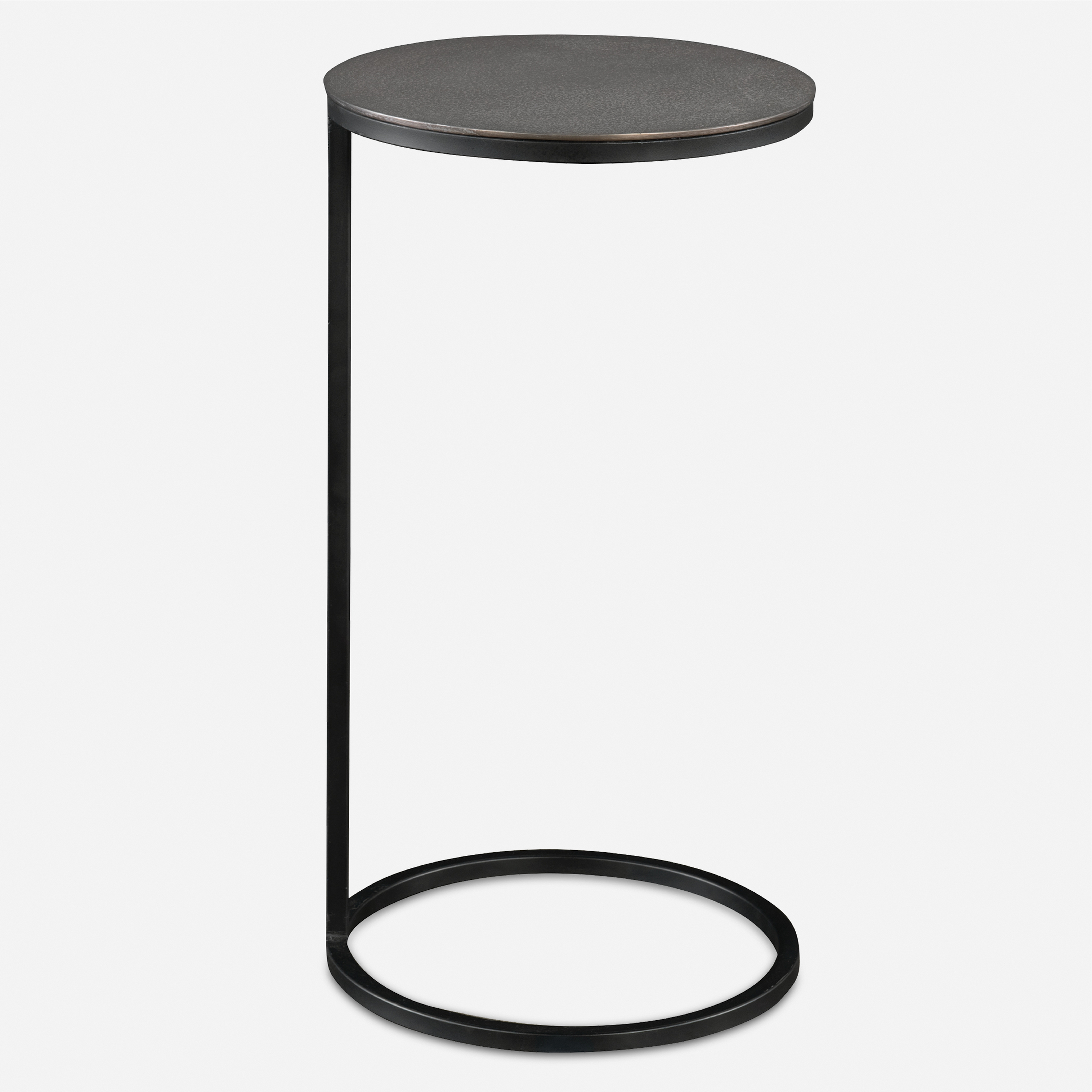 Brunei Nickel Accent/Drink Table - Uttermost