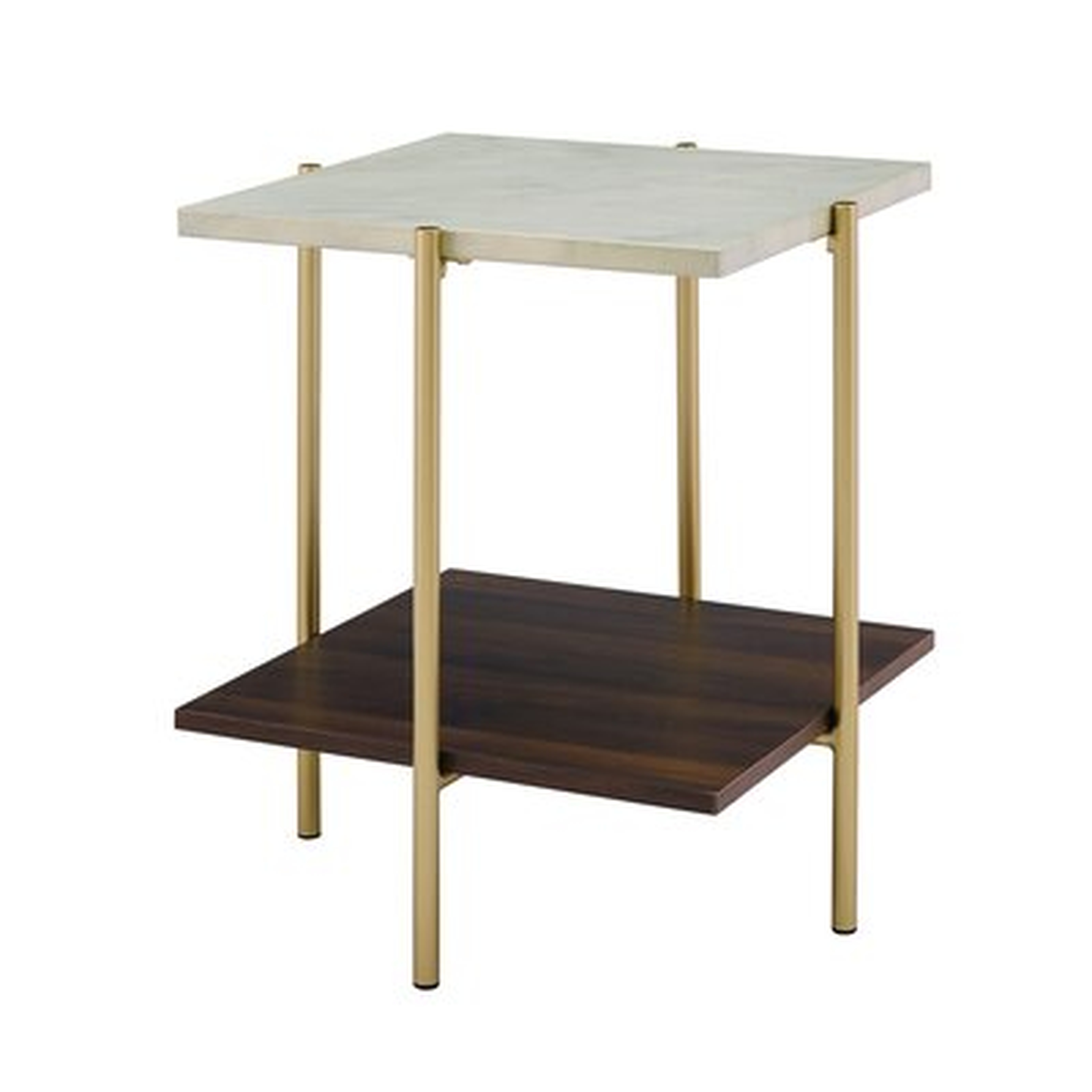 Carillo End Table with Storage - Wayfair