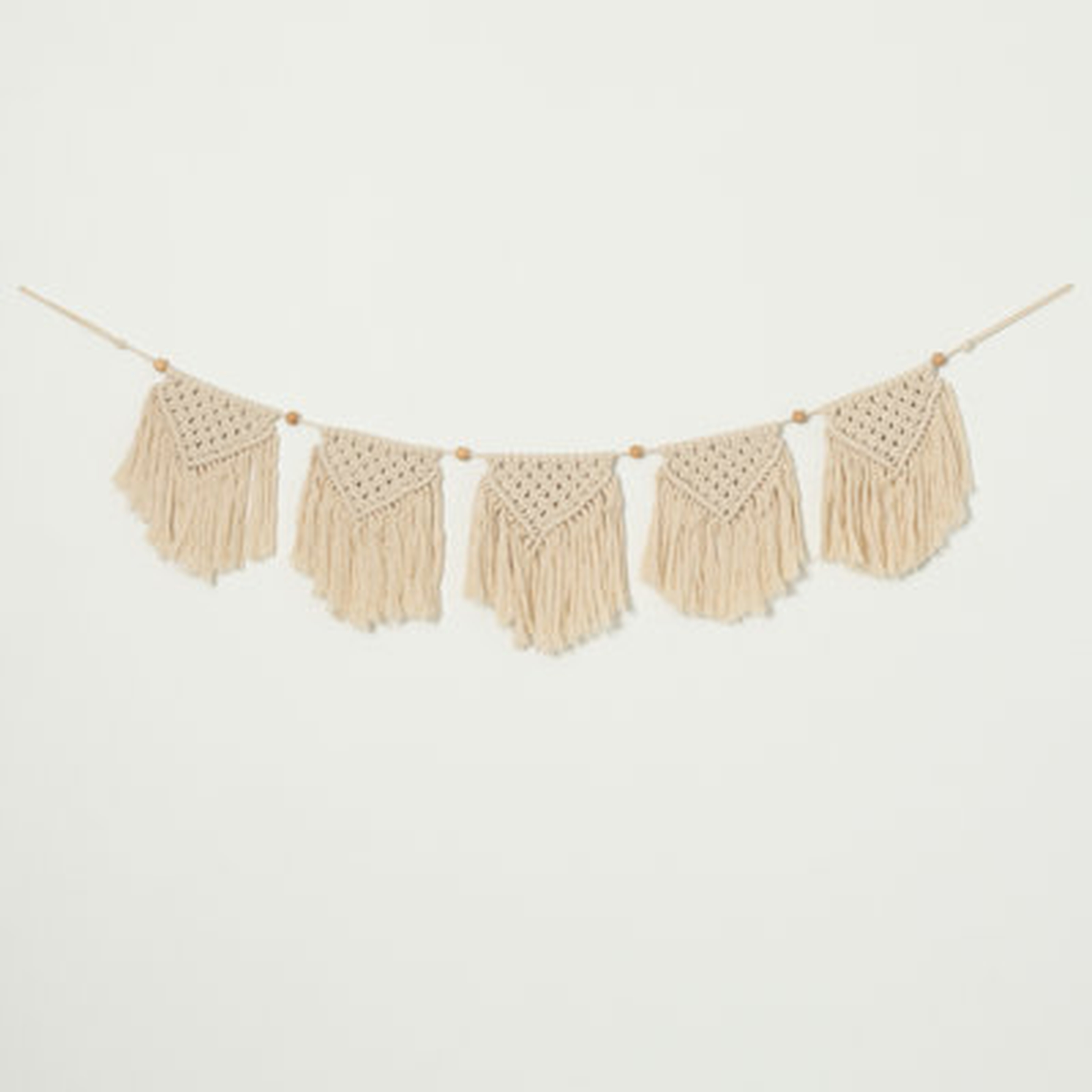 3.9' Brown Pennant Novelty Garland - Wayfair