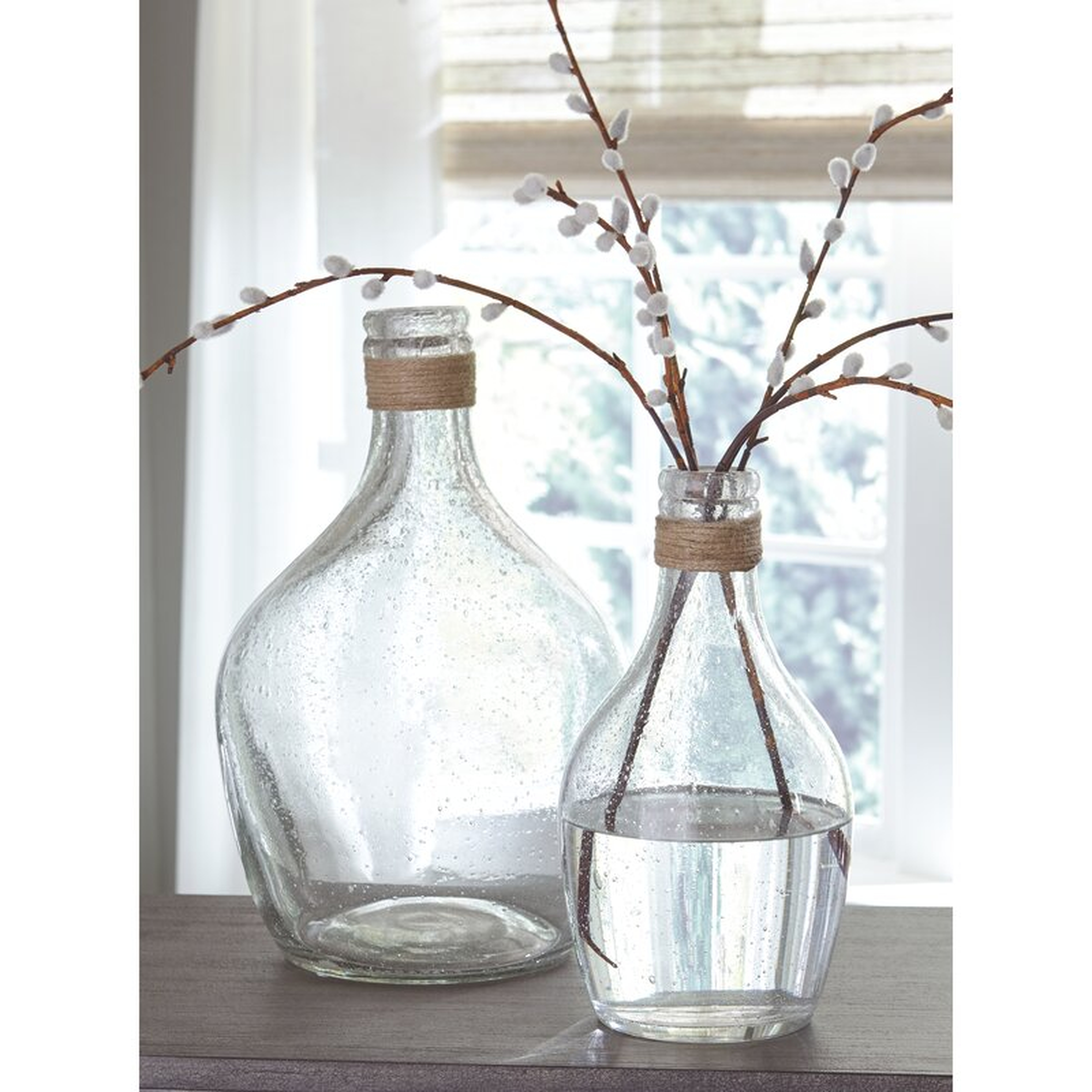 Areva Glass Table Vase - Wayfair