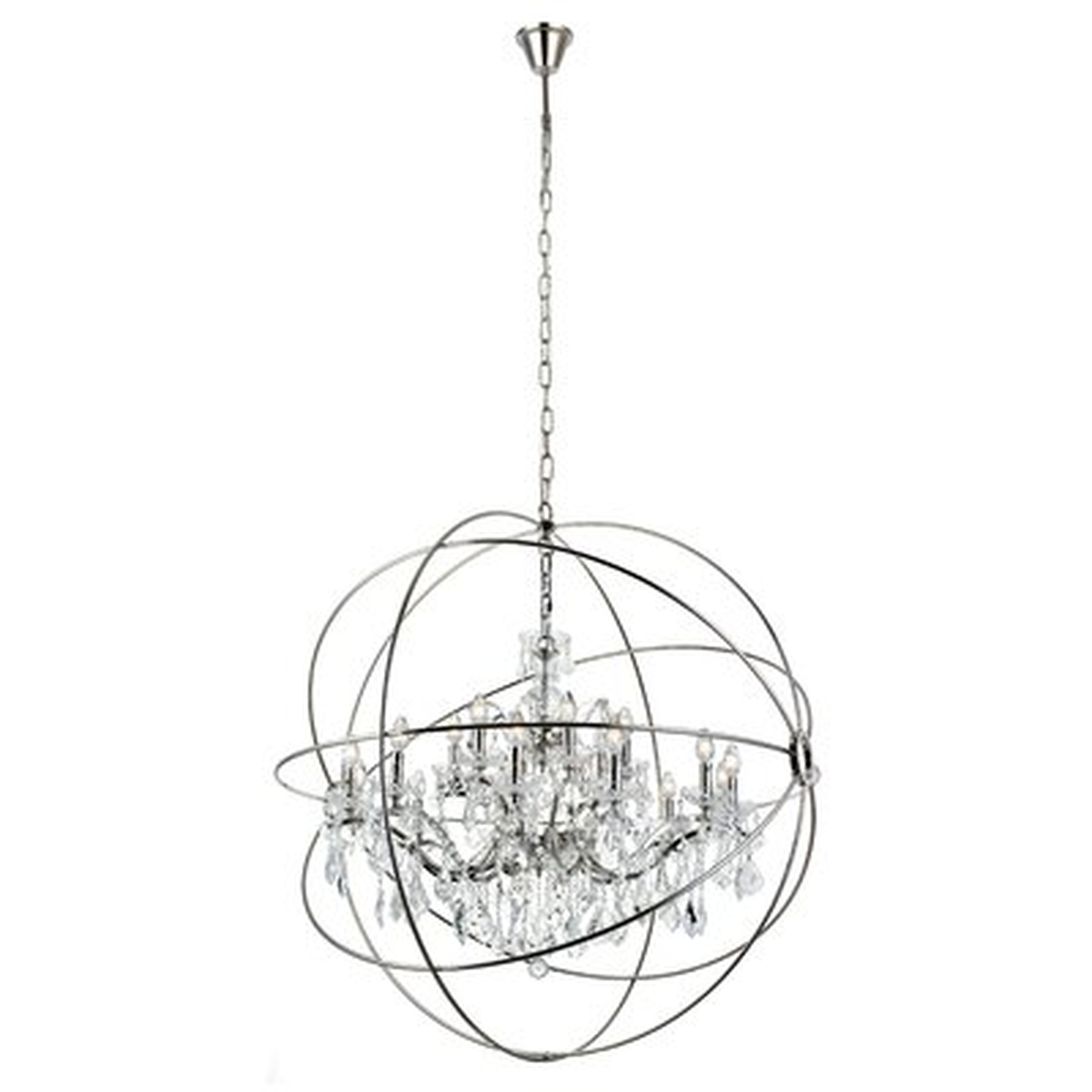 Svante 18-Light Candle Style Globe Chandelier - Birch Lane