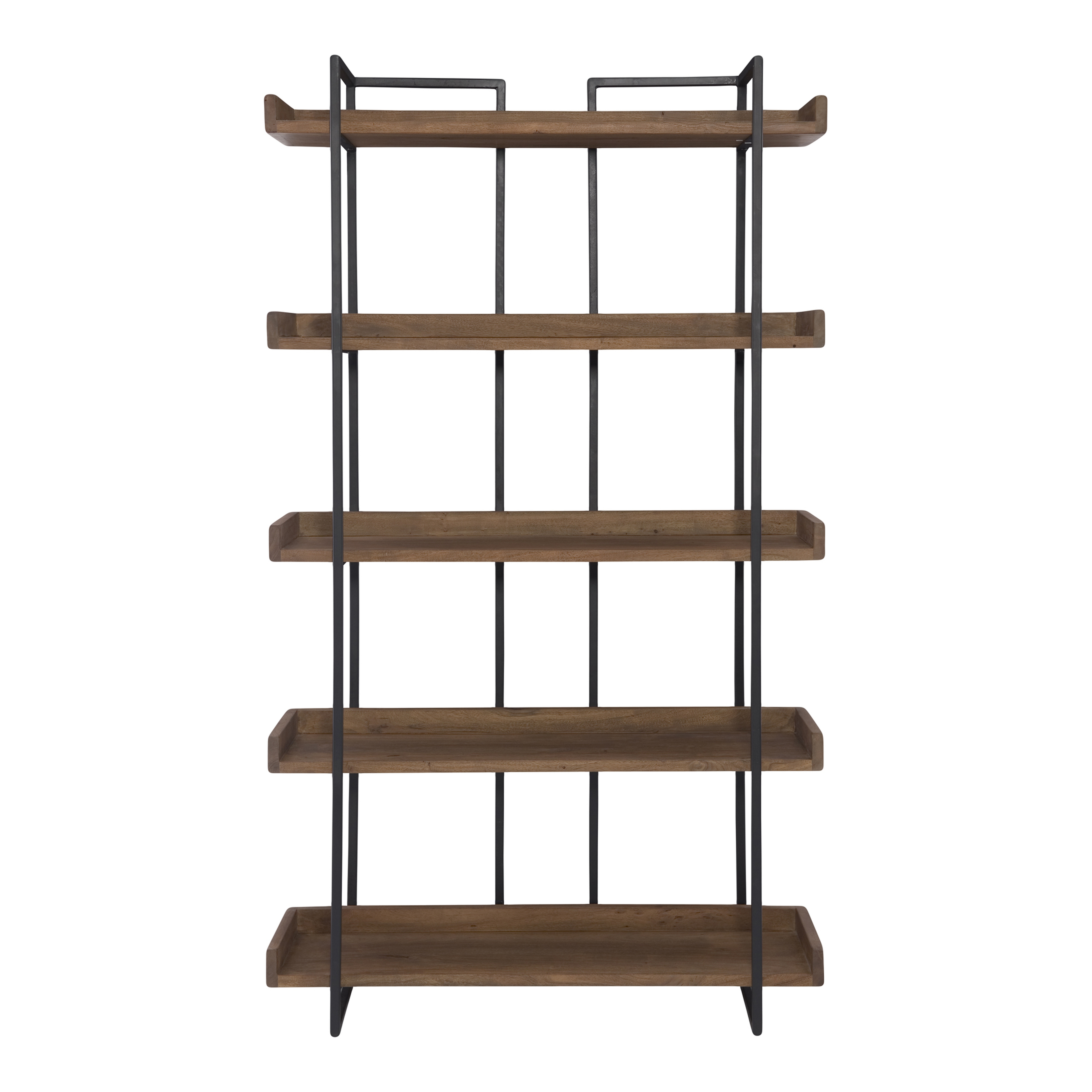 Vancouver Bookshelf Small Light Brown - Moes Home Collection