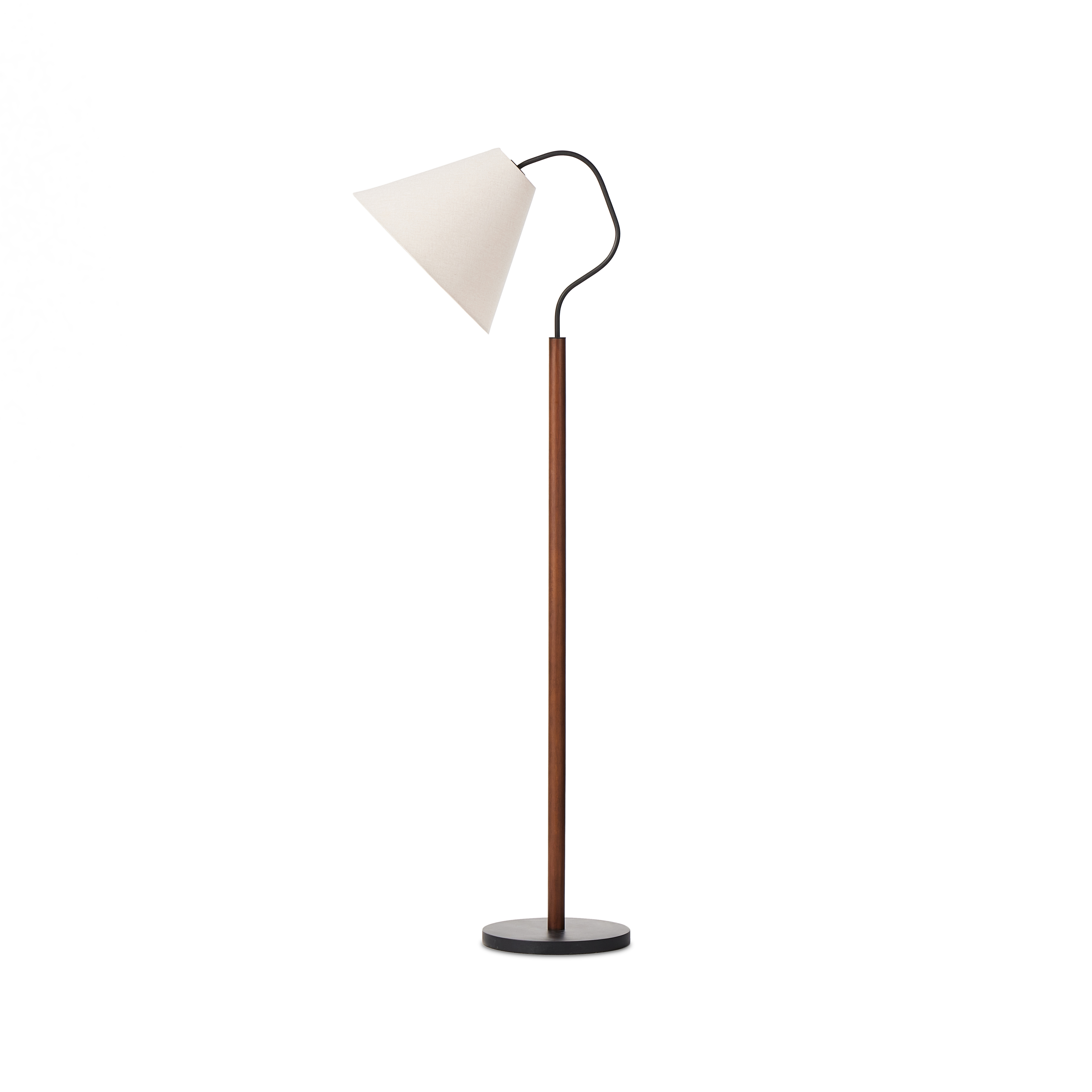 Garner Floor Lamp-Brown Beech - Four Hands