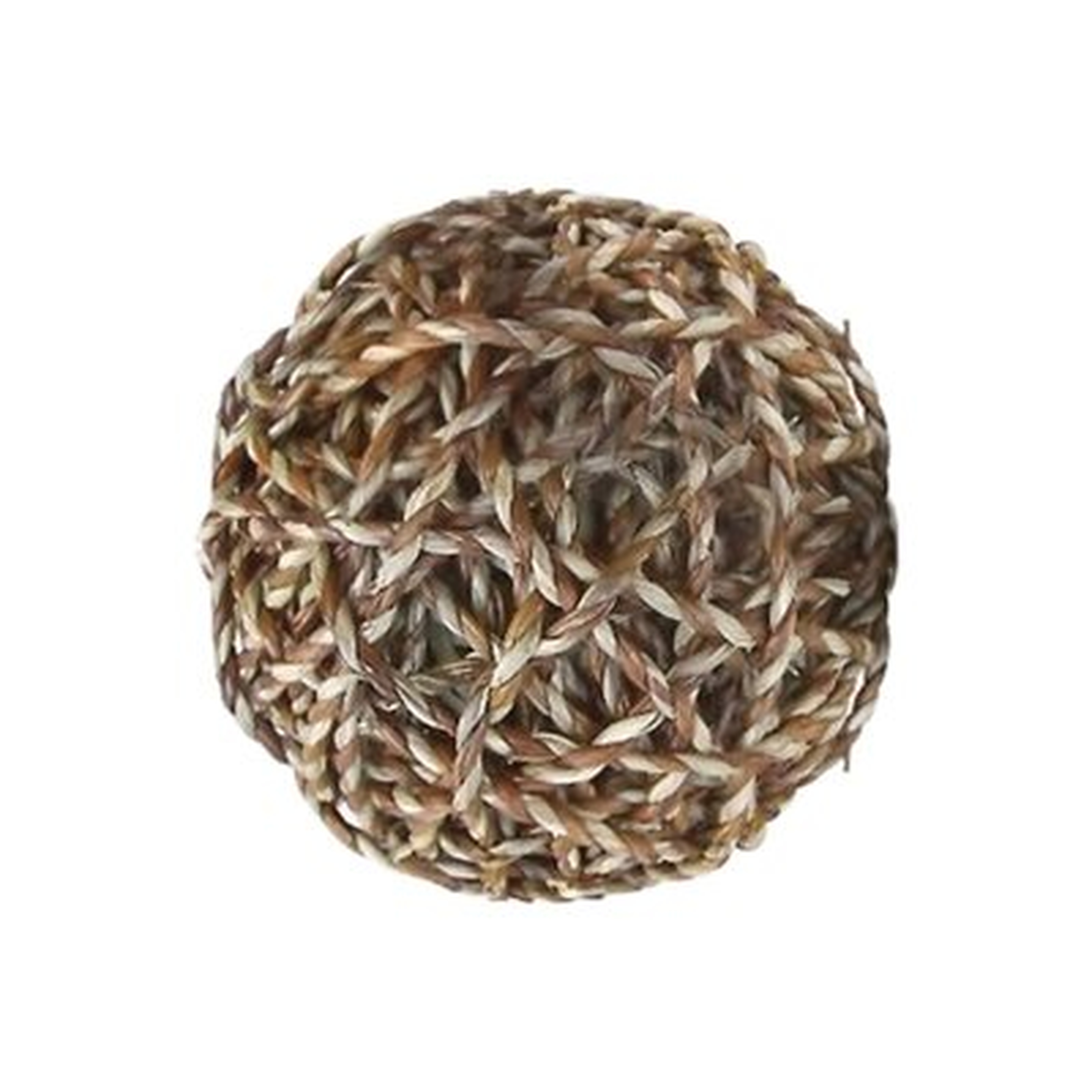 These Natural Fiber, Intricately Woven Rope 6" Decorative Ball - Wayfair