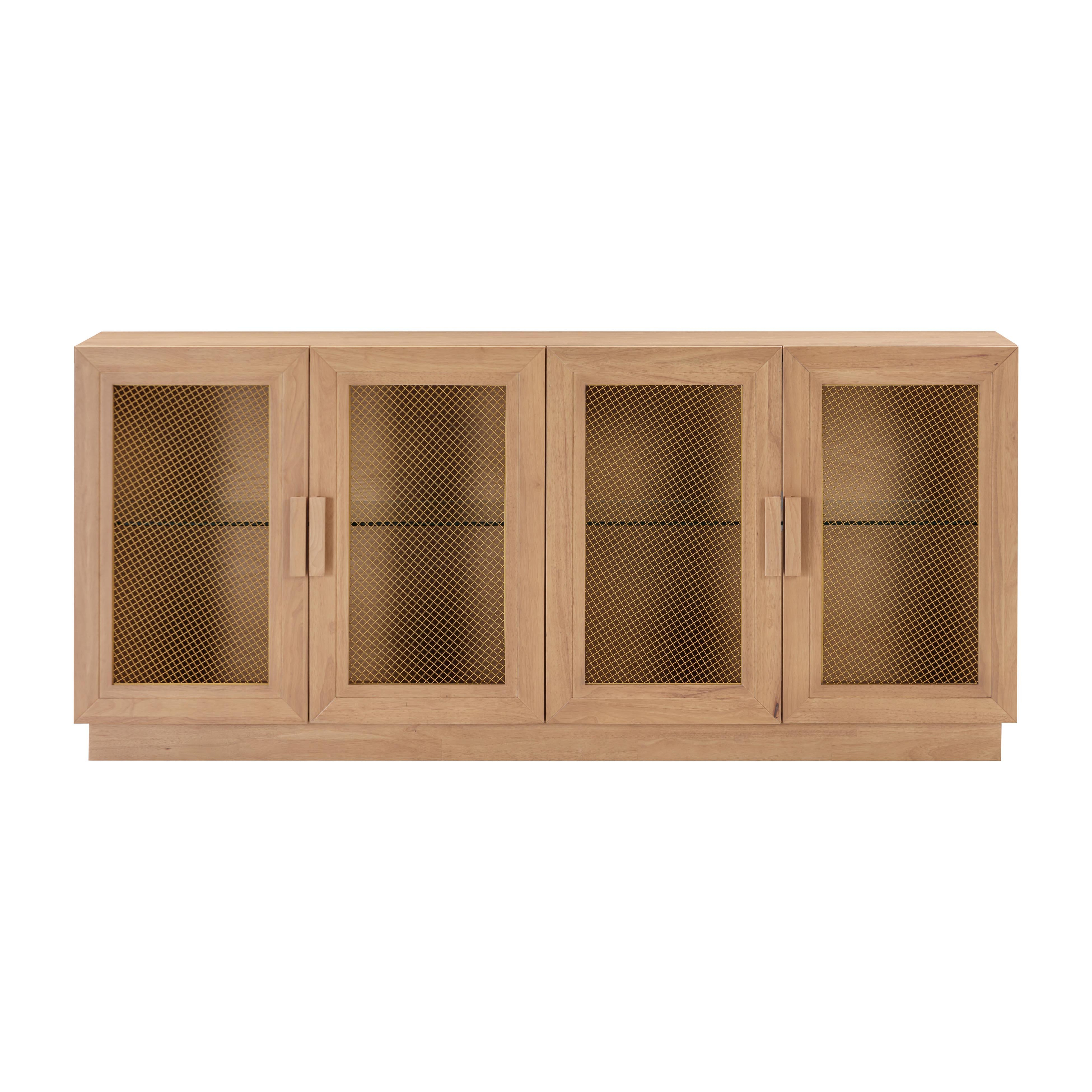Kamila Kamila Natural Media Console - TOV FURNITURE