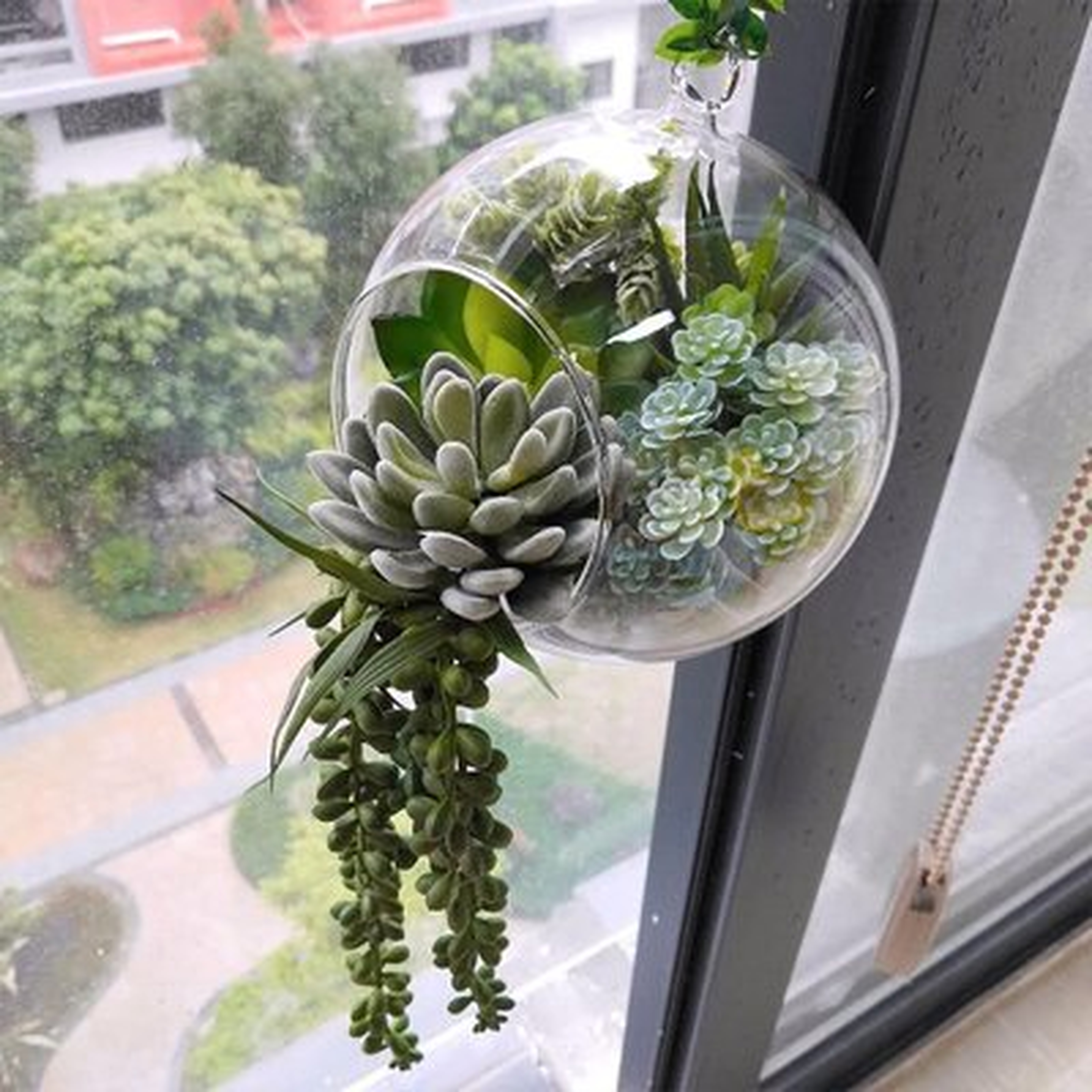 6 Pcs Unpotted Fake Succulents Assorted Faux Succulent In Different Green Artificial Hanging Succulents Textured Faux Succulent Pick Hanging String Of Pearls Plant For Wedding Centerpieces - Wayfair