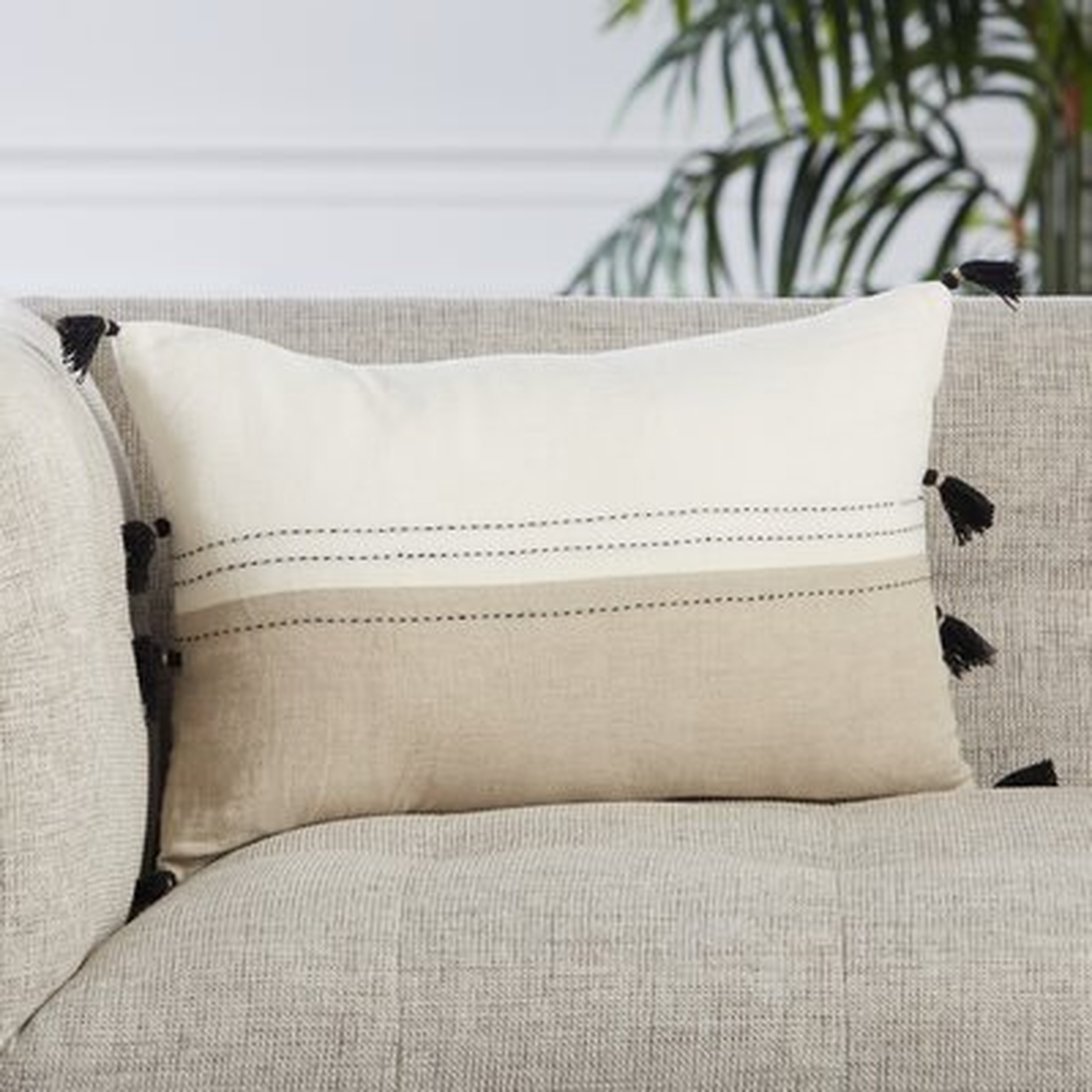 Ariene Rectangular Linen Pillow Cover & Insert - Wayfair