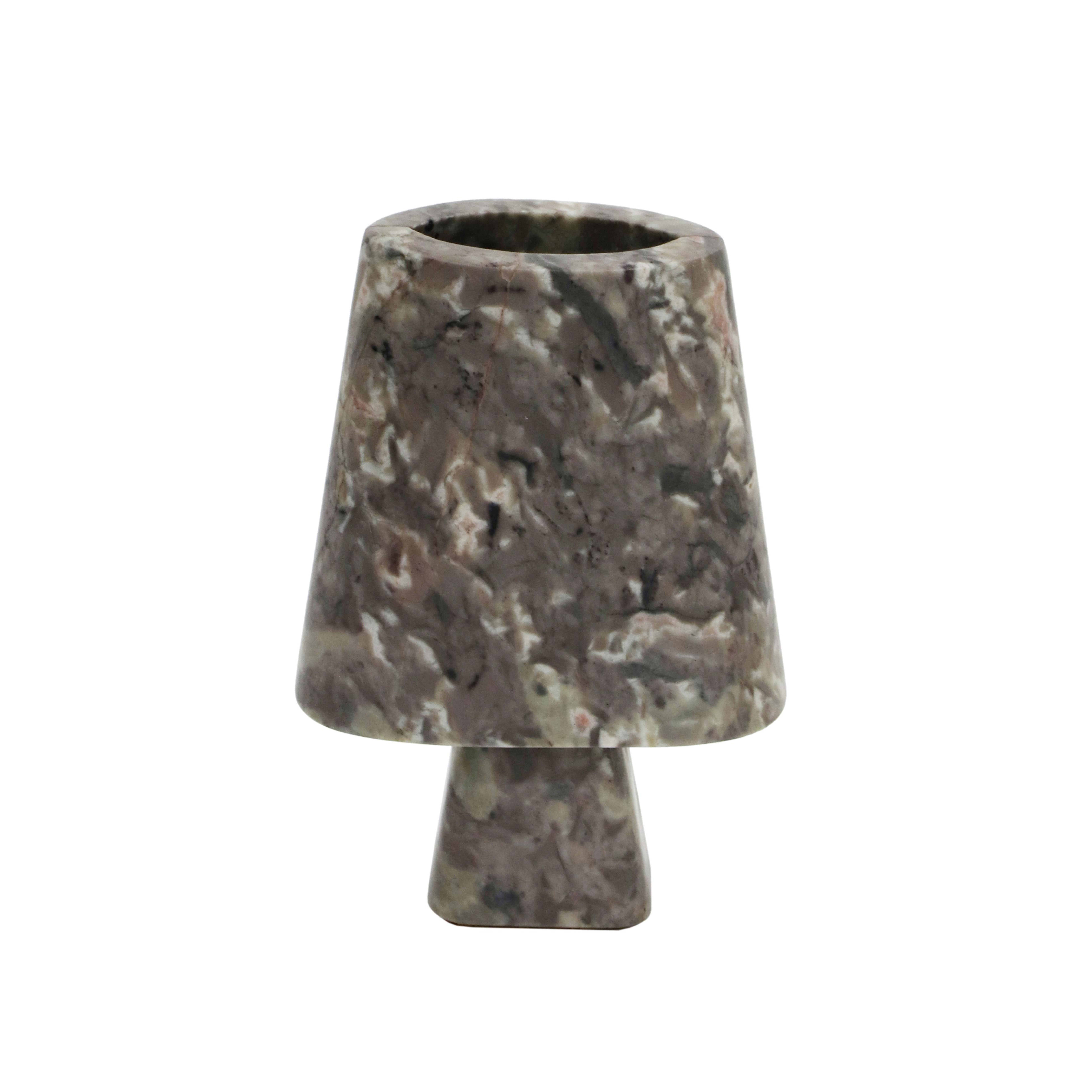 Samma Morgan Marble Vase - Medium - TOV FURNITURE