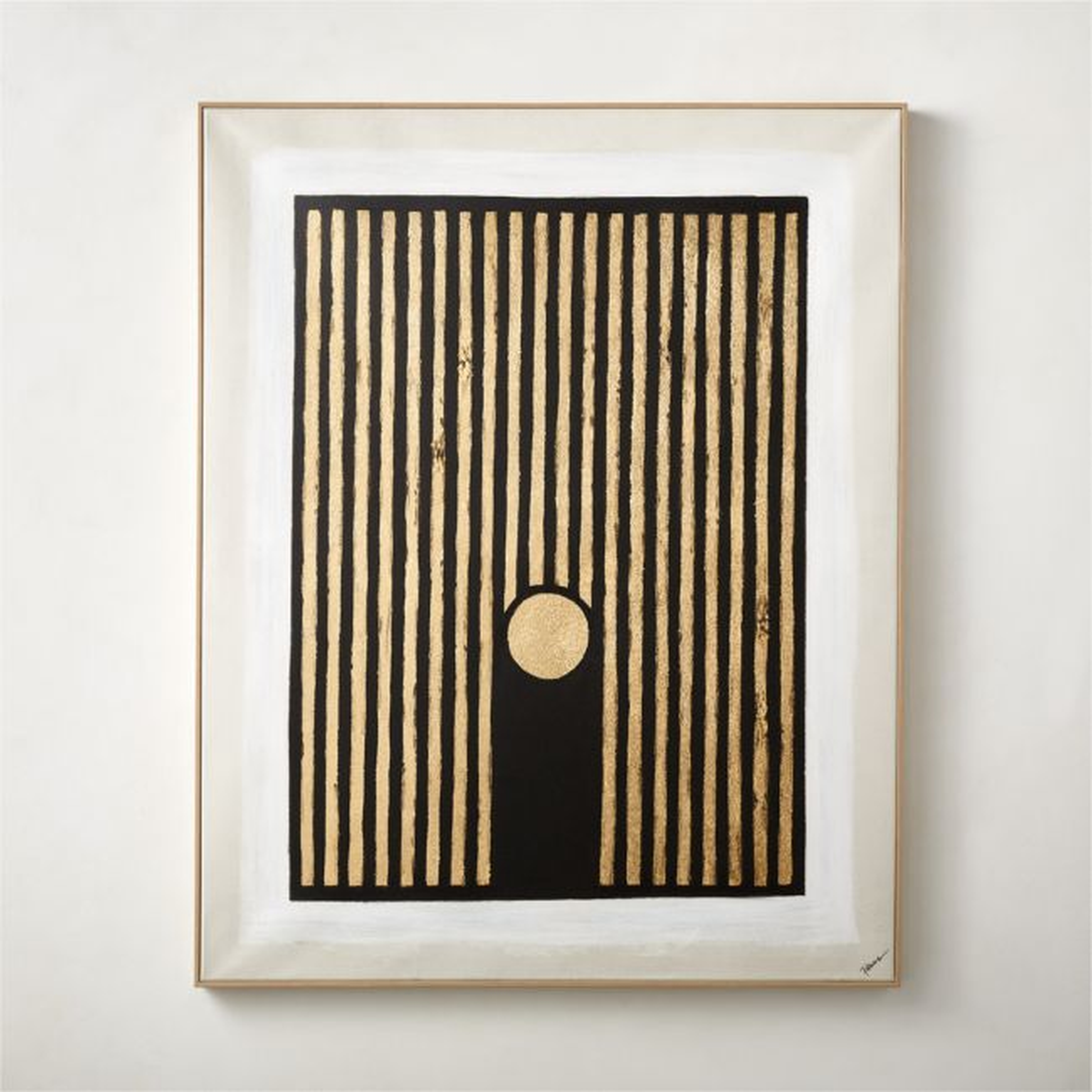 'Key' Framed Wall Art 40"x50" - CB2