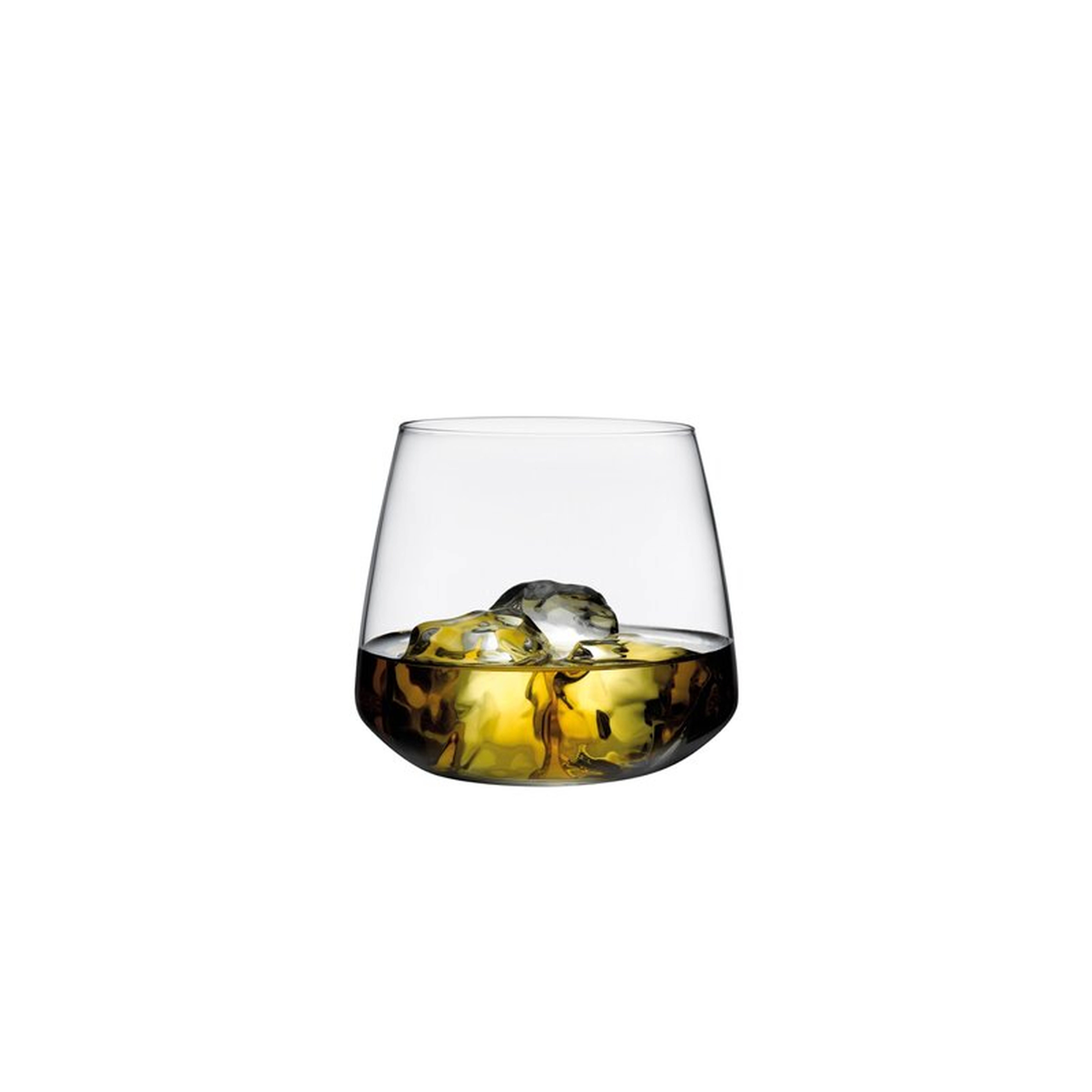 Nude Mirage Set of 4 Lead Free Crystal Whisky Glasses - Perigold