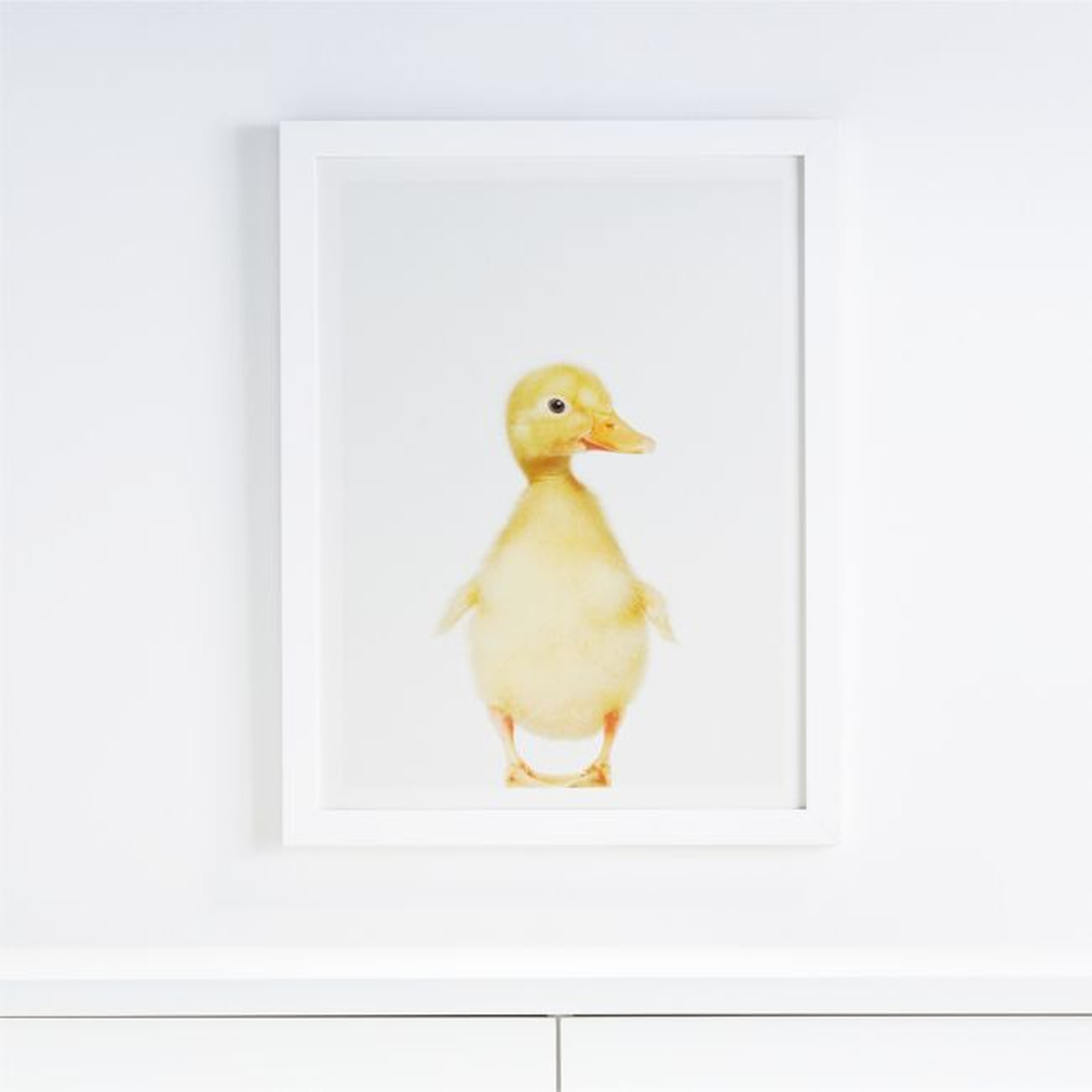 Hello Ducky Framed Wall Art - Crate & Kids