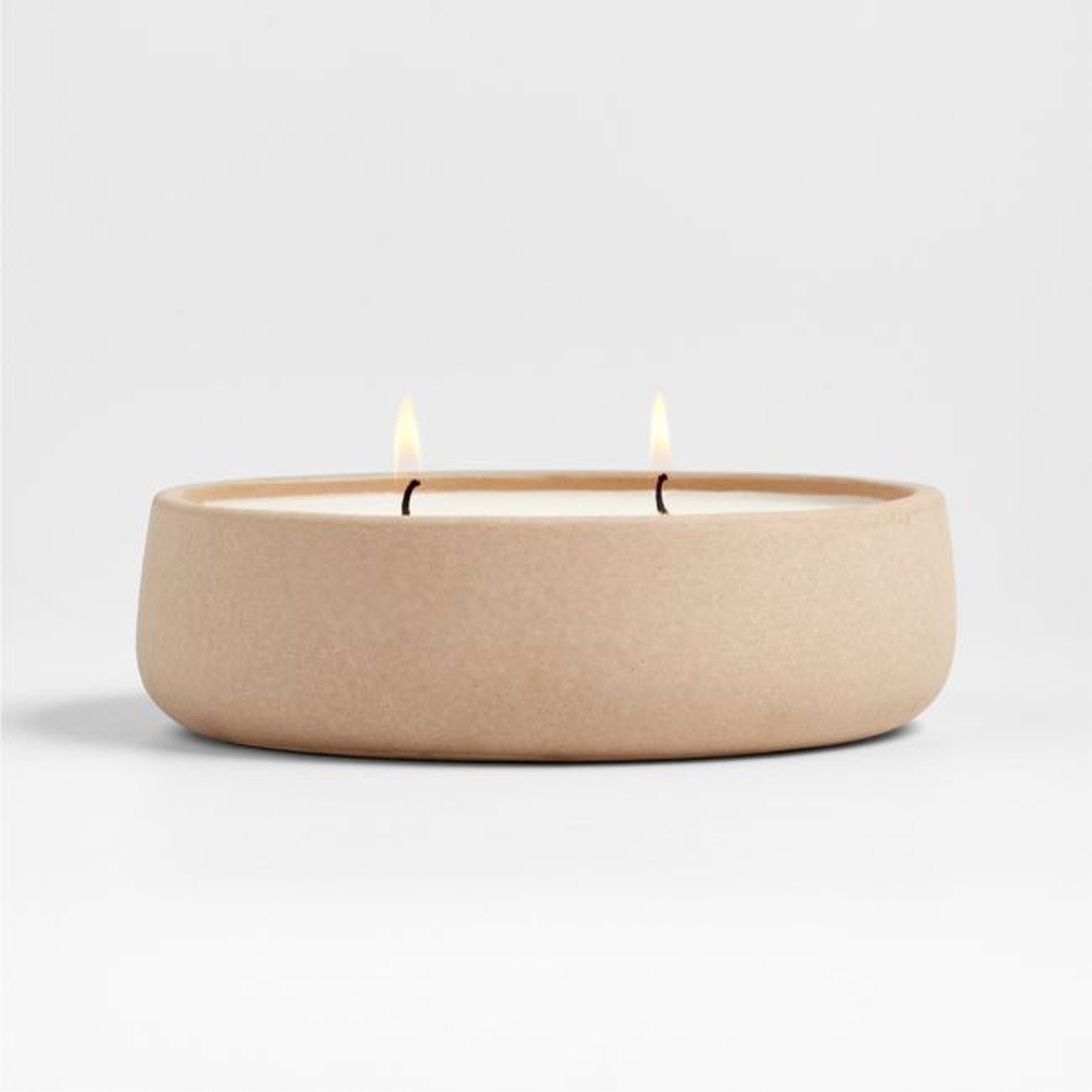Saabira Low Citronella Candle - Crate and Barrel